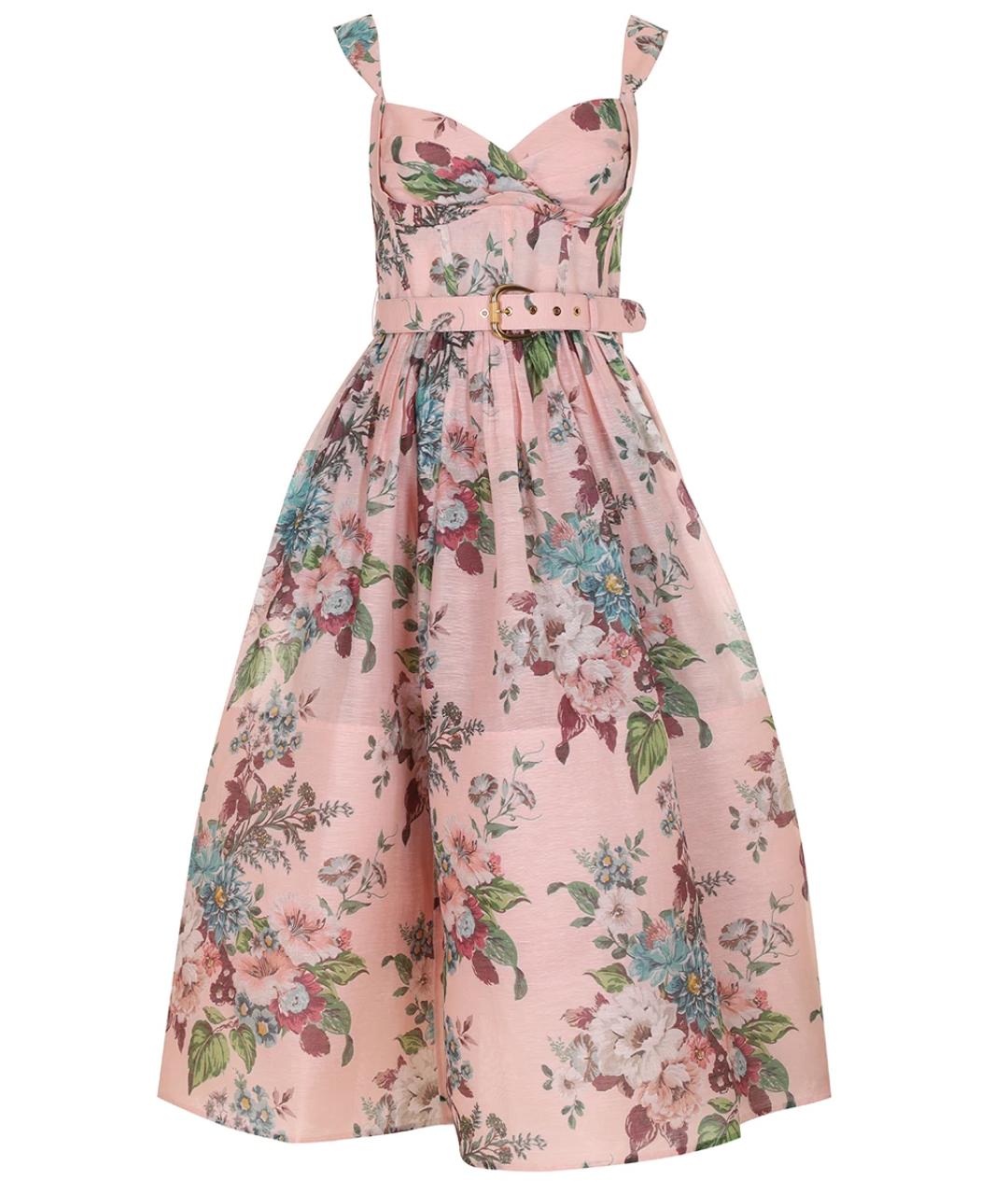 ZIMMERMANN Мульти льняной сарафан, фото 1