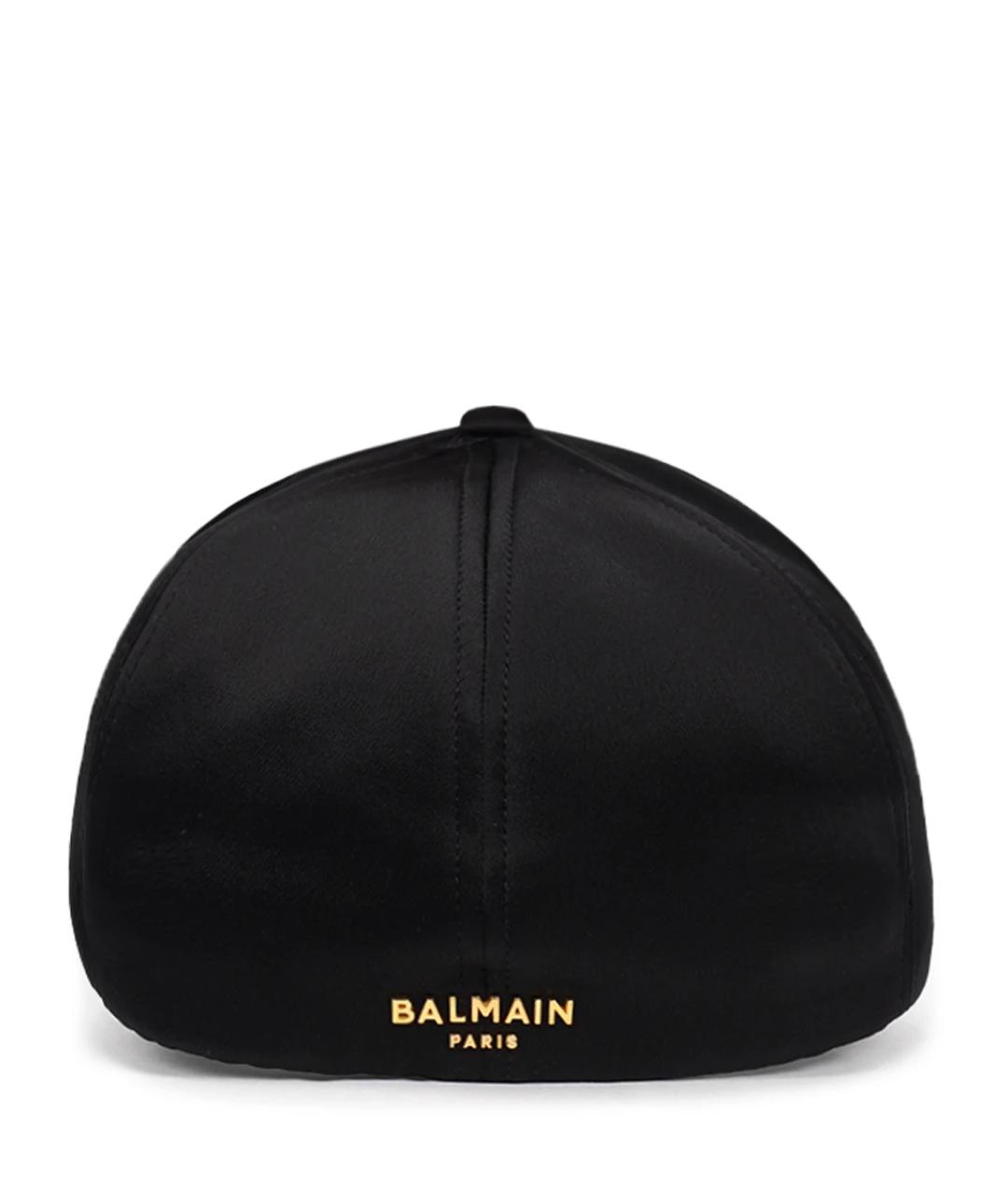 BALMAIN Черная кепка, фото 2