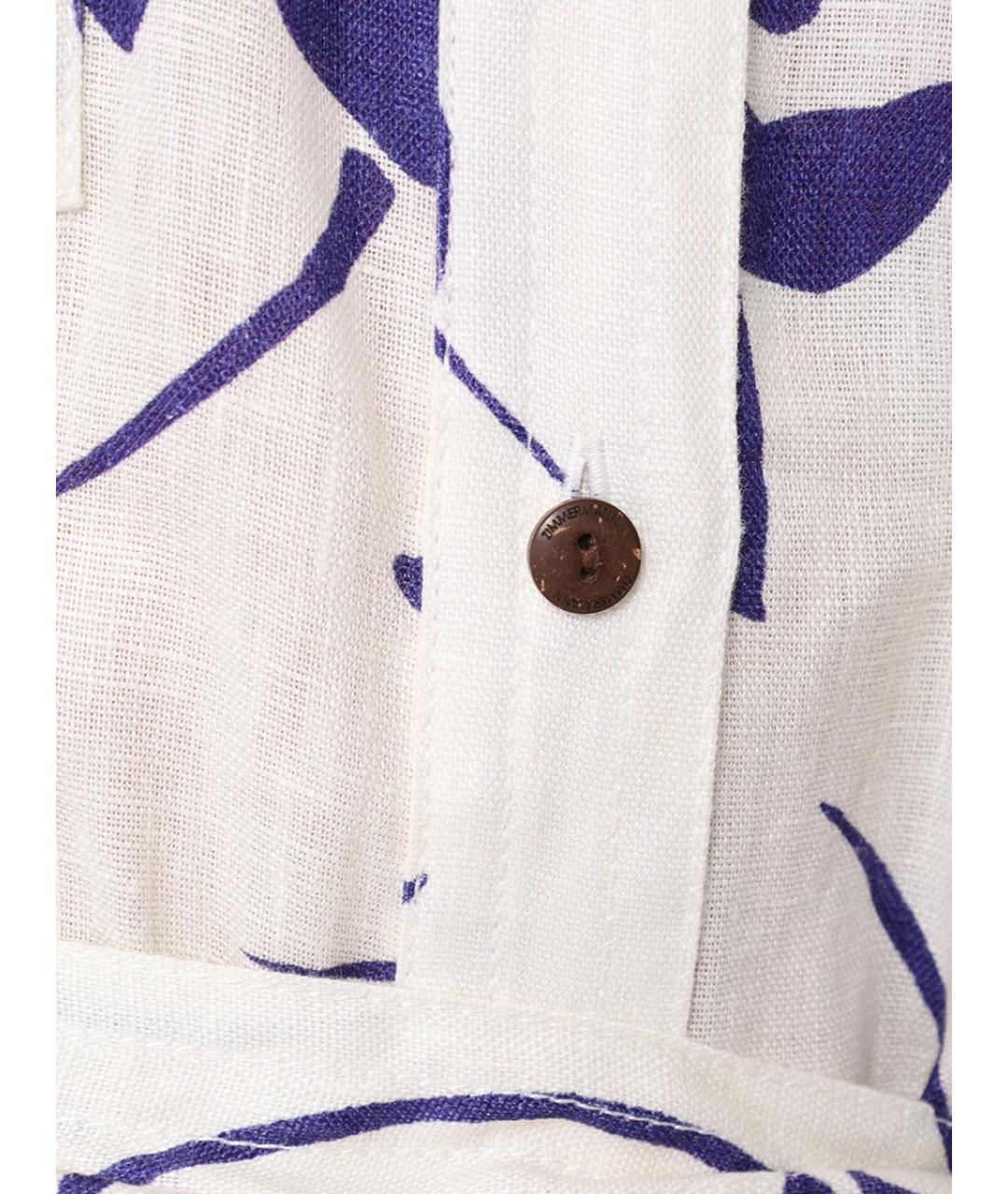 ZIMMERMANN Мульти льняной комбинезон, фото 6