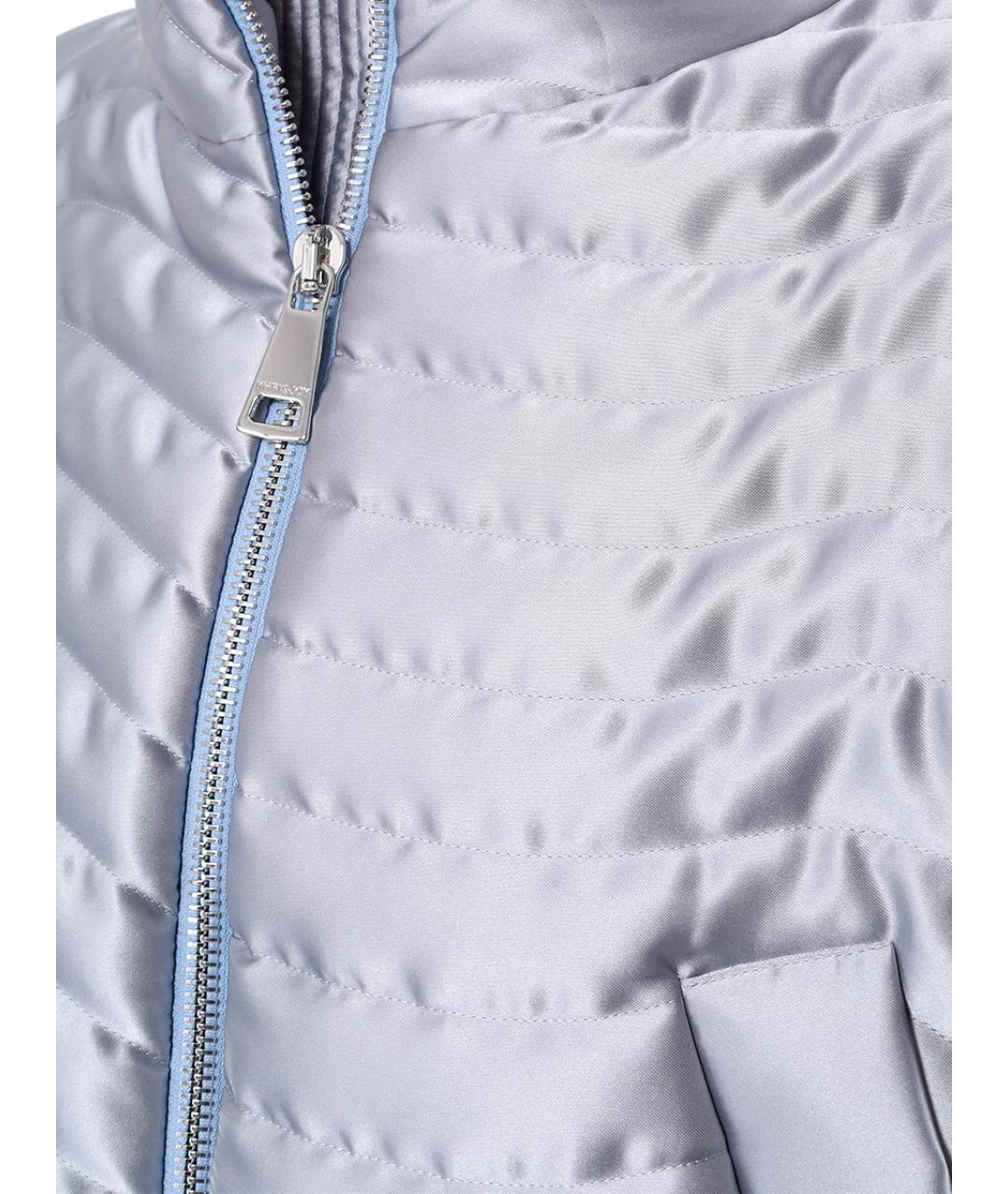 KHRISJOY Голубая полиэстеровая куртка, фото 5