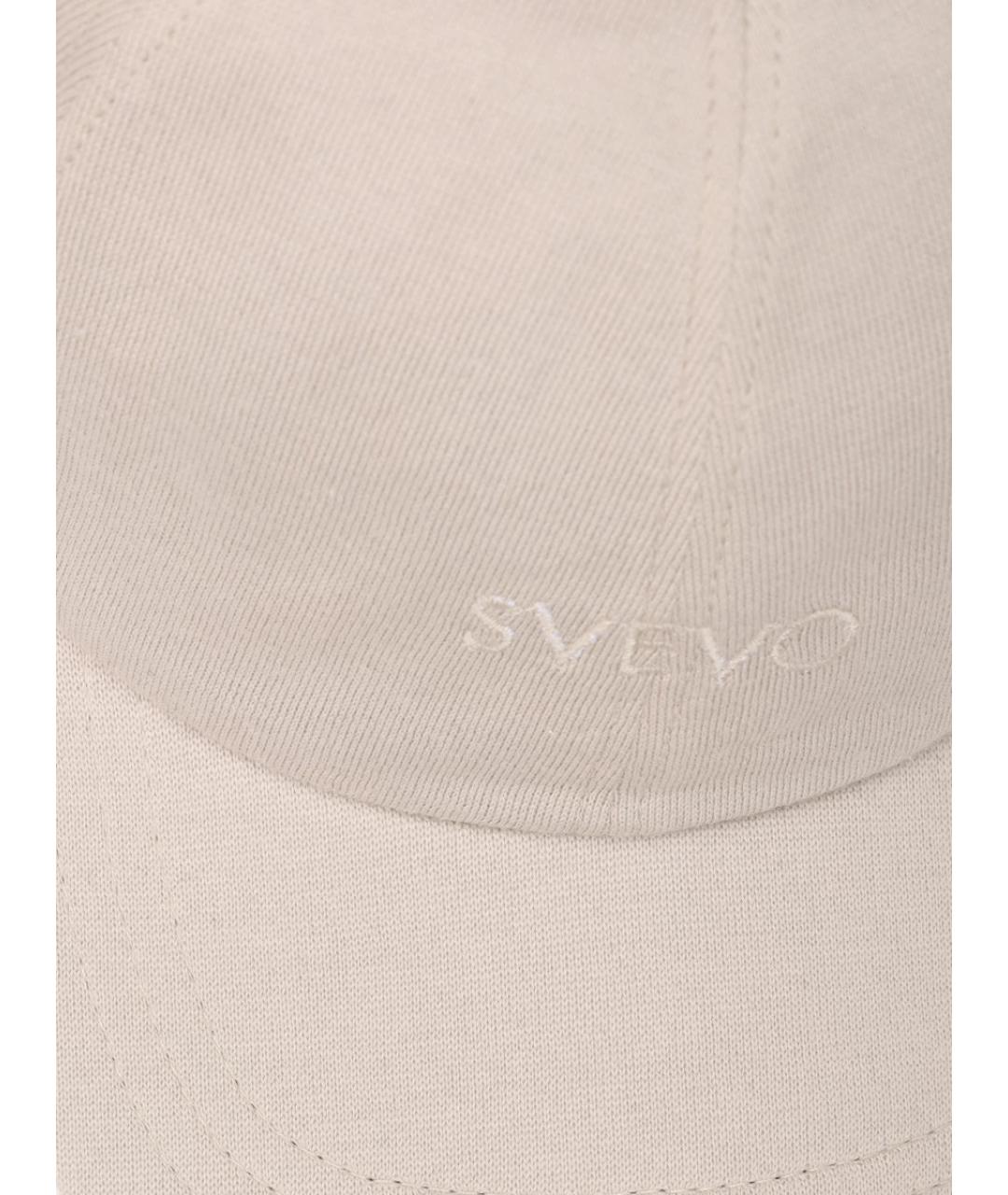 SVEVO Бежевая хлопковая кепка/бейсболка, фото 3