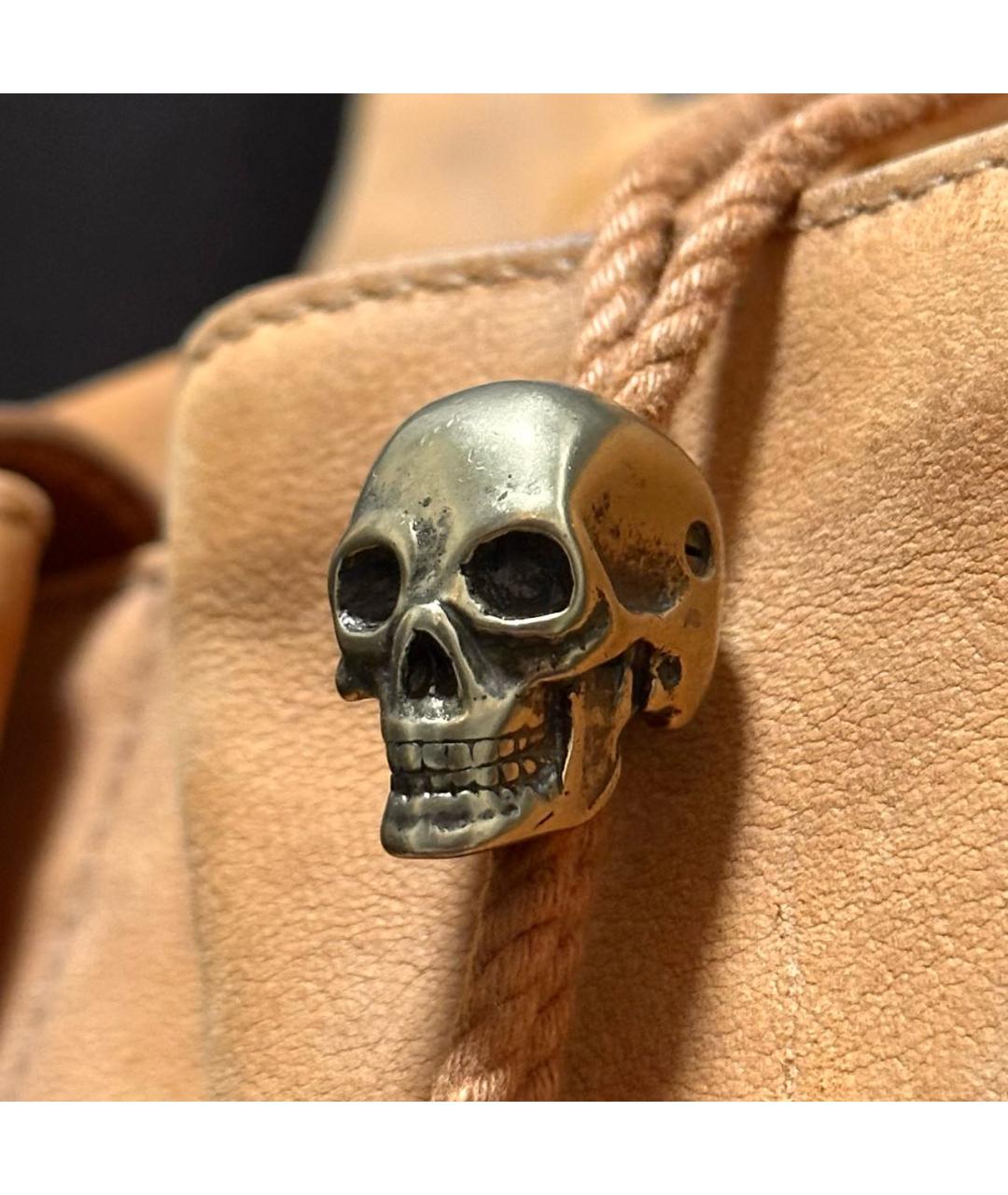 ALEXANDER MCQUEEN Бежевая сумка с короткими ручками, фото 4