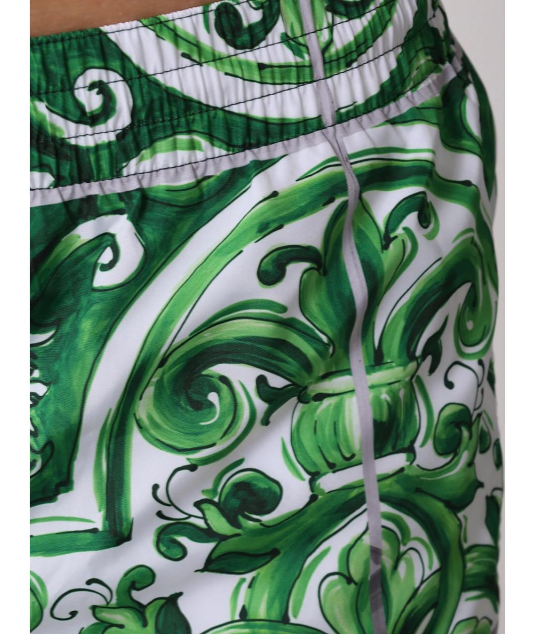 DOLCE&GABBANA Мульти полиамидовые шорты, фото 4