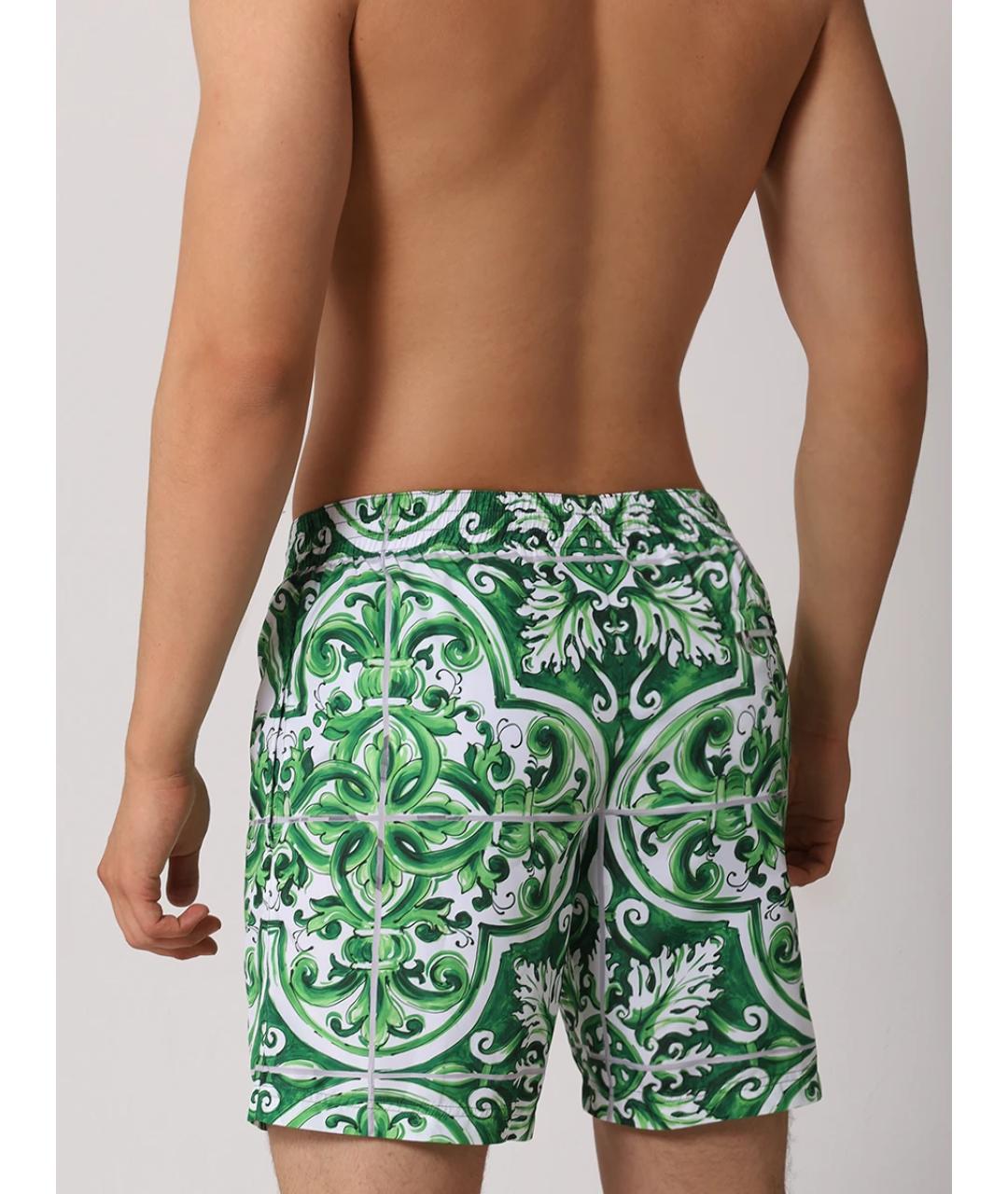 DOLCE&GABBANA Мульти полиамидовые шорты, фото 3