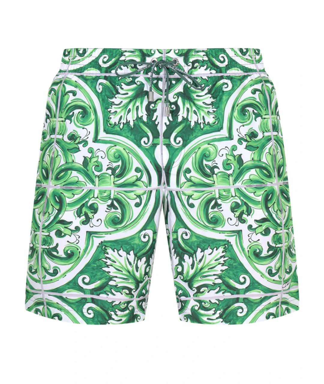 DOLCE&GABBANA Мульти полиамидовые шорты, фото 1