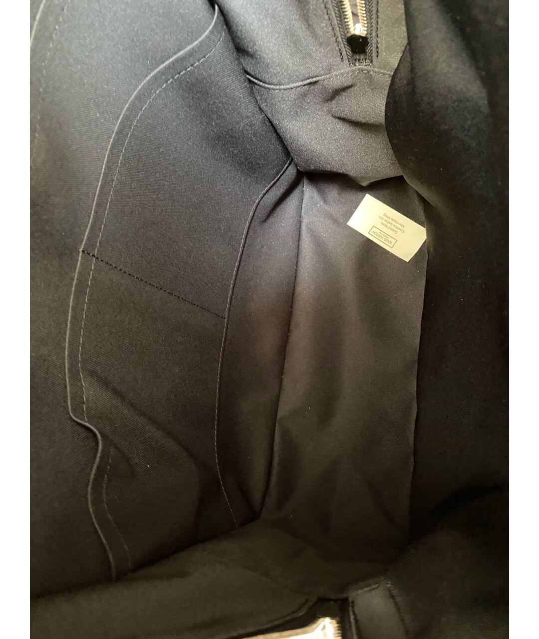 LOUIS VUITTON PRE-OWNED Антрацитовый кожаный рюкзак, фото 8