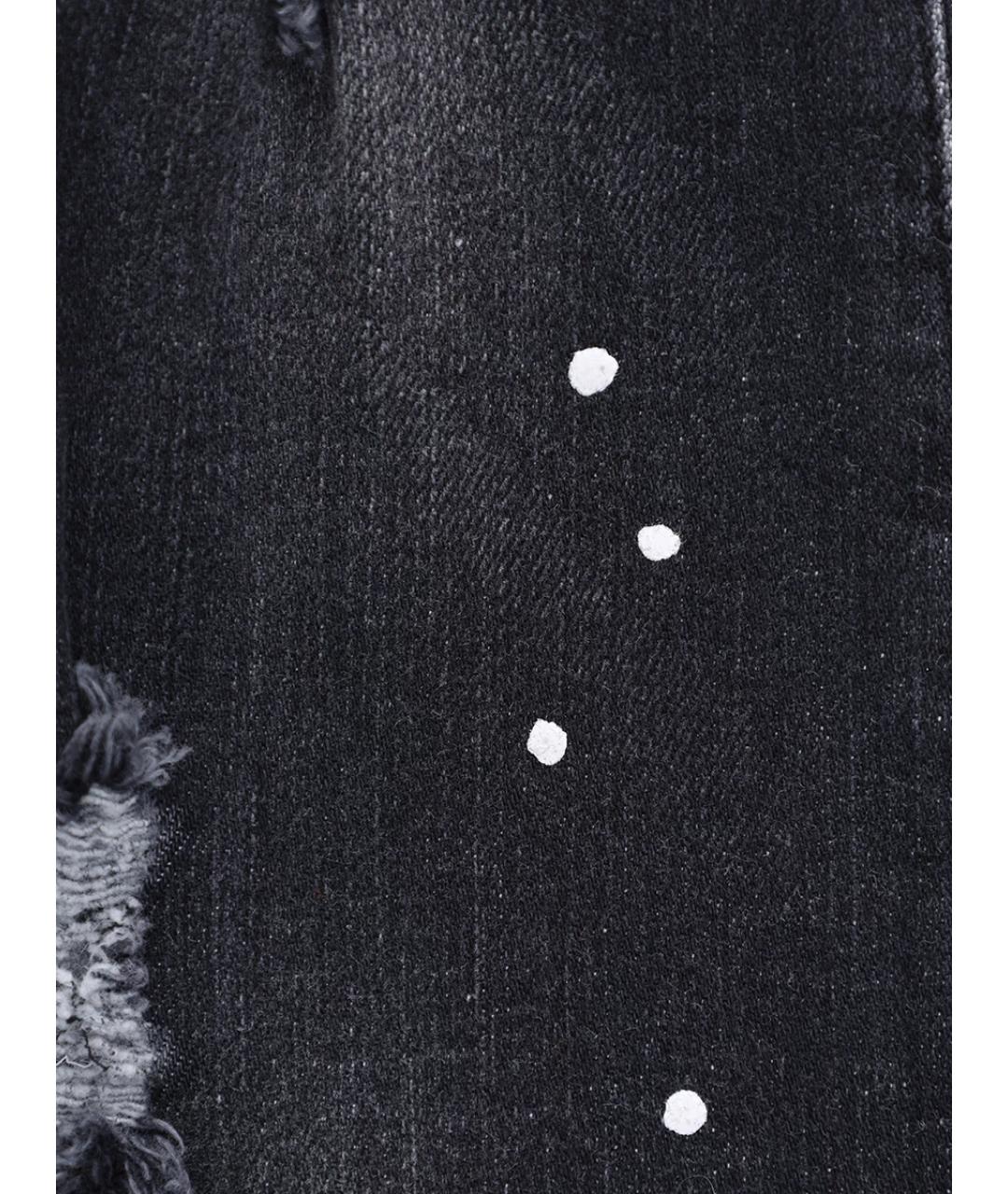 PHILIPP PLEIN Серые хлопковые детские джинсы, фото 4