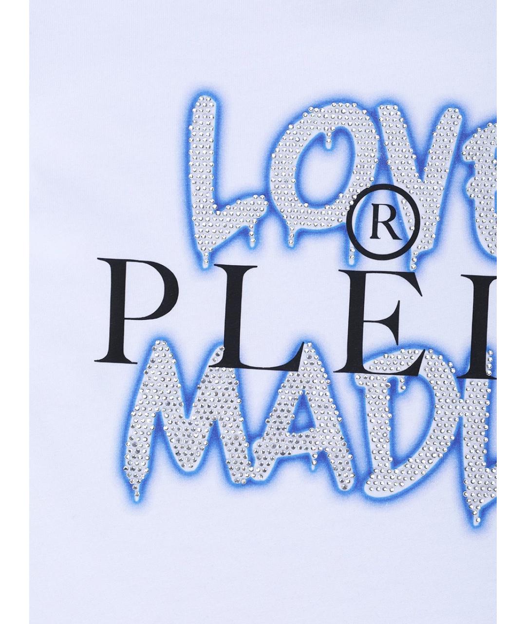 PHILIPP PLEIN Белый хлопковый детская футболка / топ, фото 3