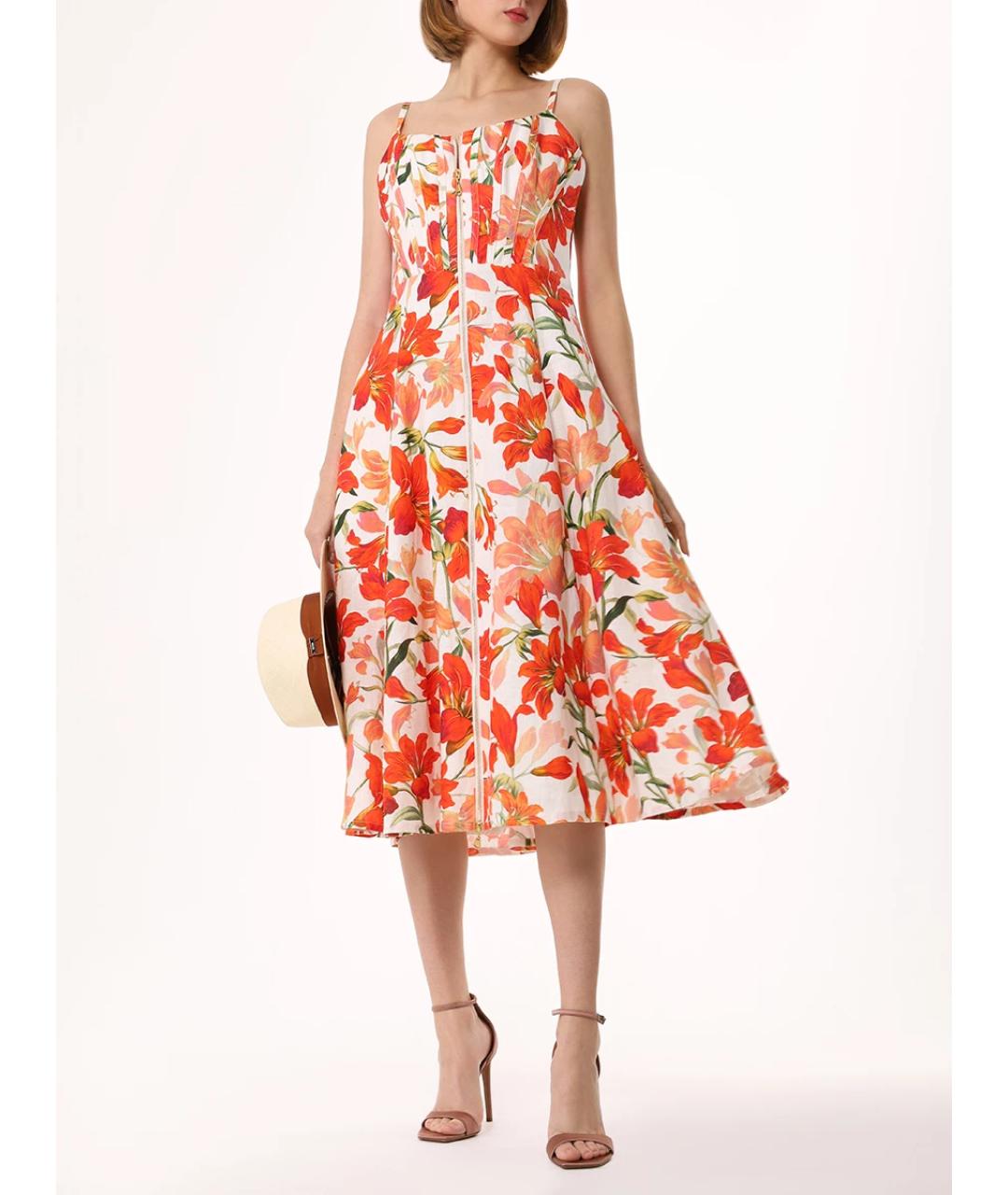 ZIMMERMANN Мульти льняной сарафан, фото 2