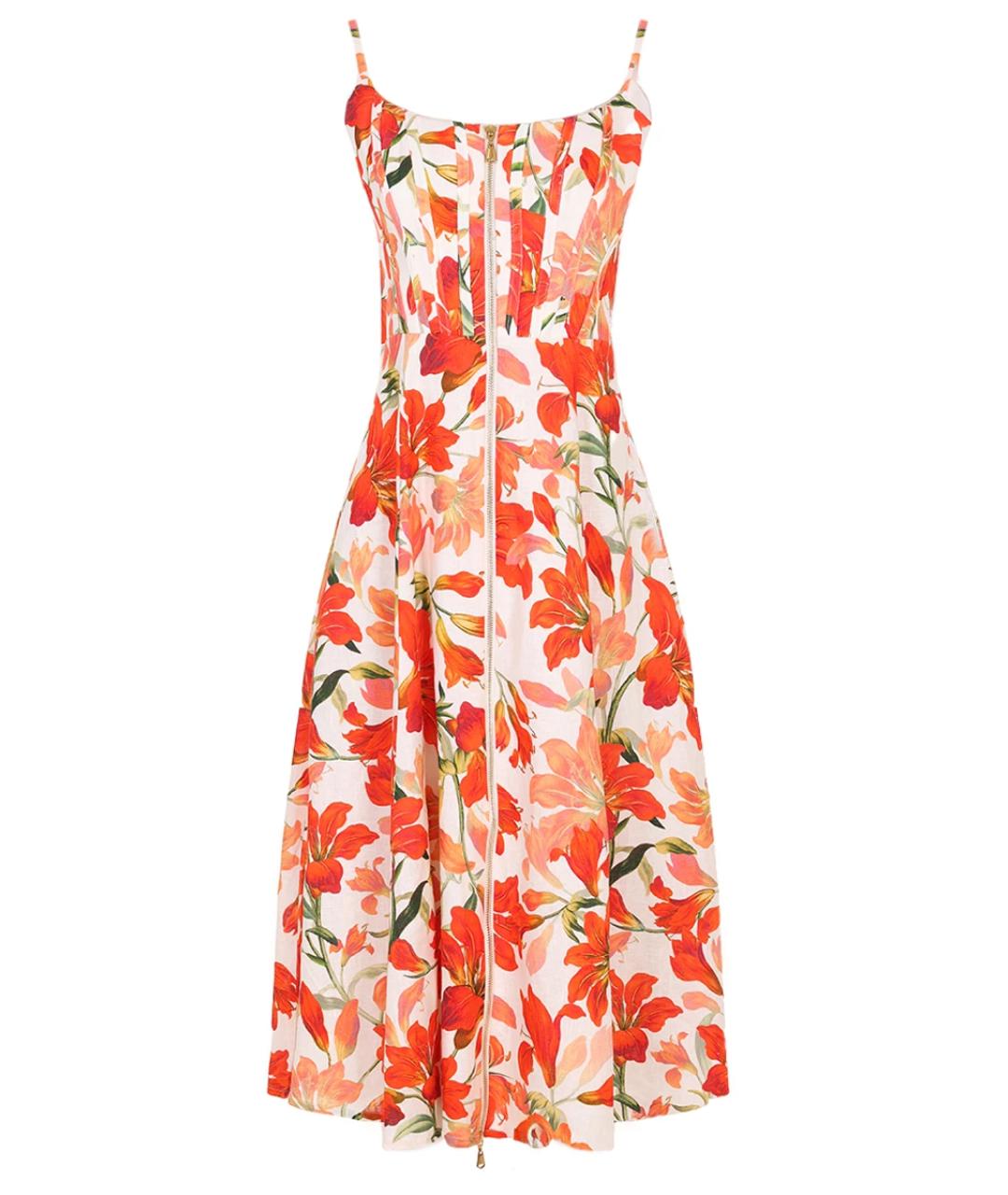 ZIMMERMANN Мульти льняной сарафан, фото 1