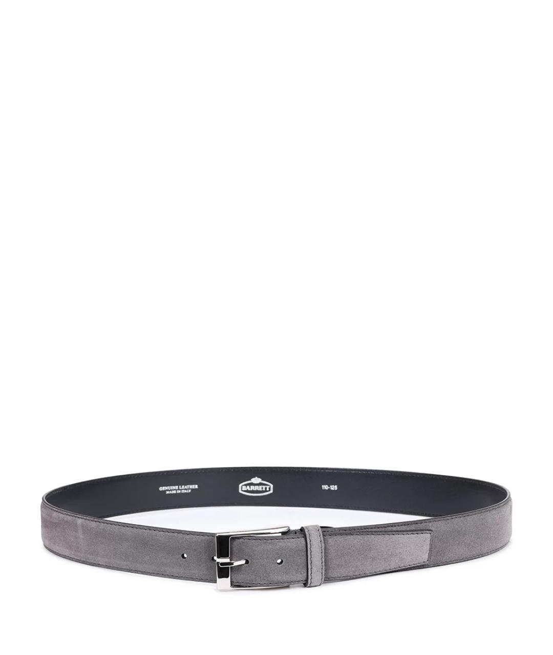 BARRETT Серый замшевый ремень, фото 2