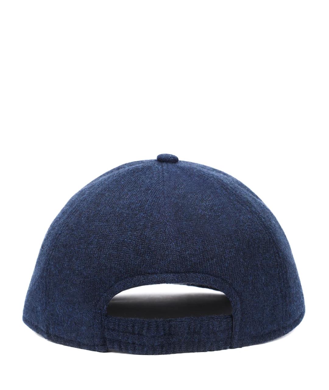 SVEVO Синяя кашемировая кепка/бейсболка, фото 2