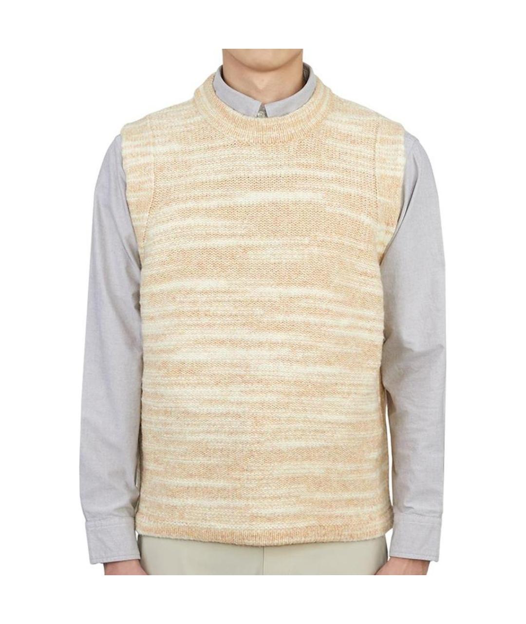 STONE ISLAND Бежевый жилет, фото 3