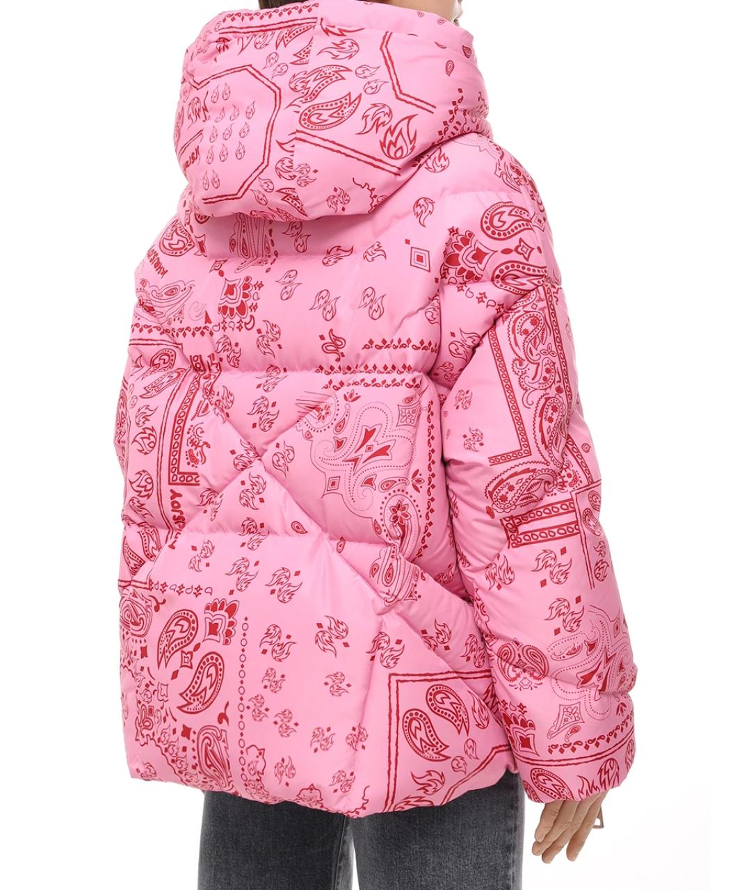 KHRISJOY Розовый полиэстеровый пуховик, фото 3