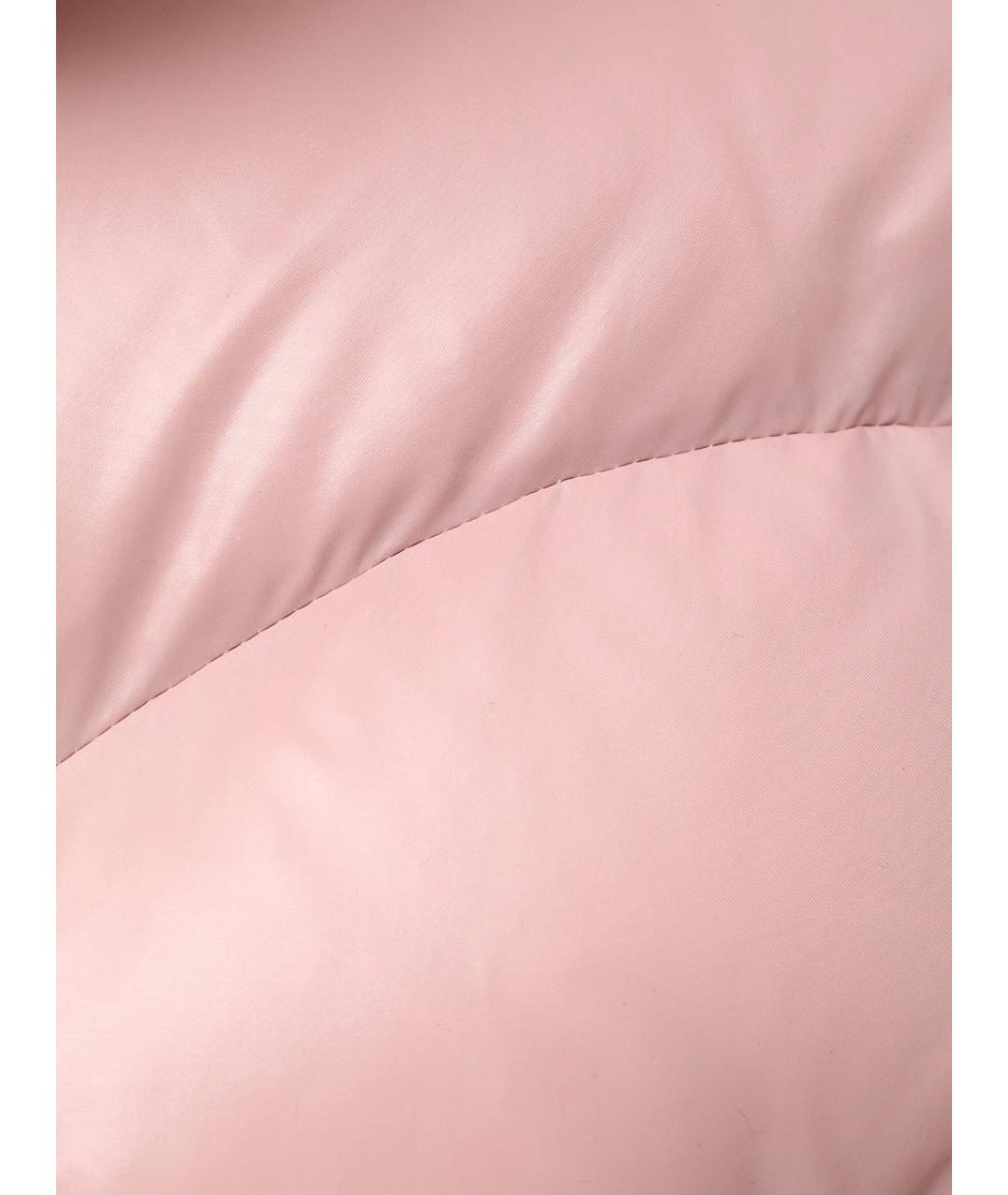 KHRISJOY Розовый полиамидовый пуховик, фото 6