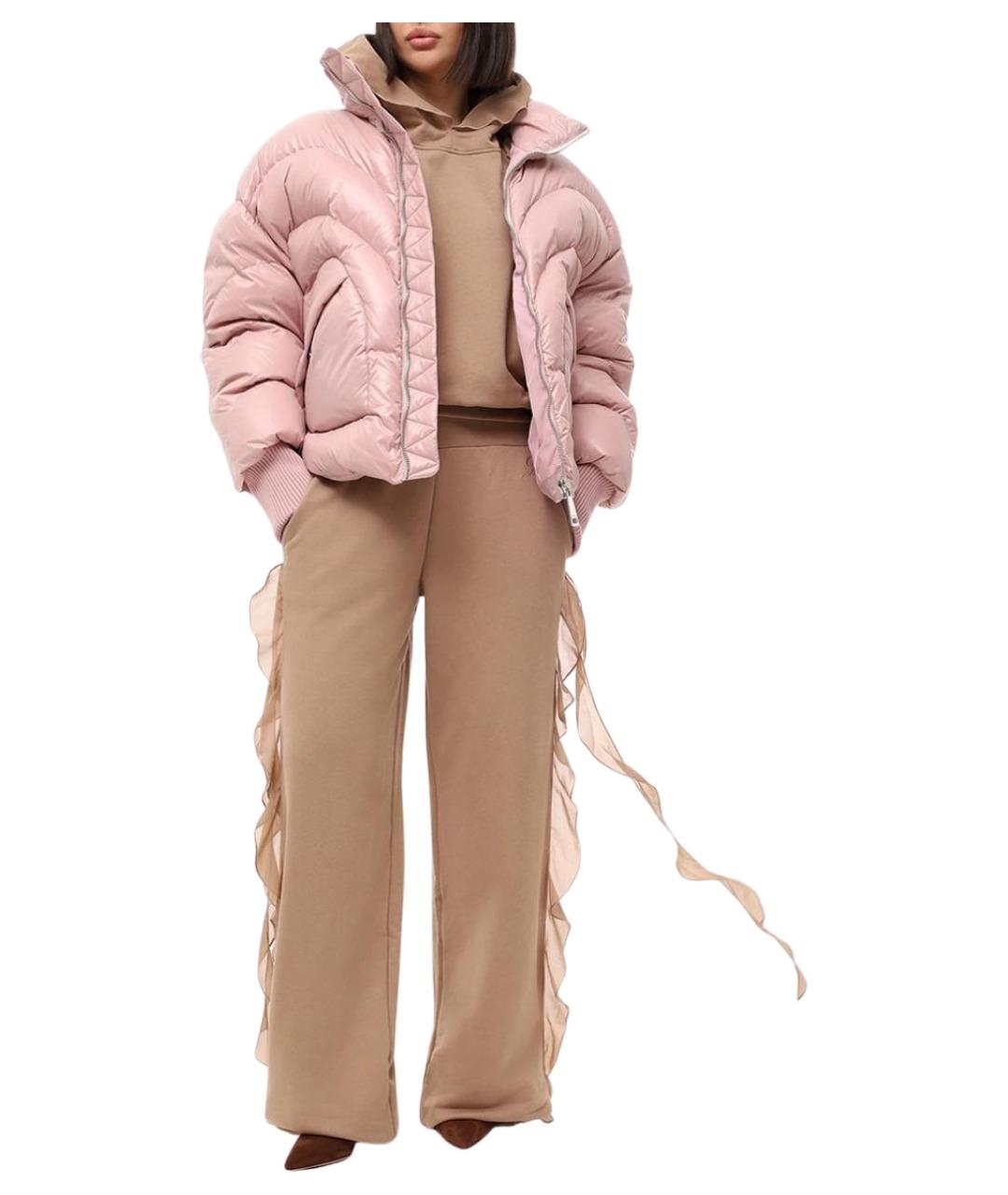 KHRISJOY Розовый пуховик, фото 2