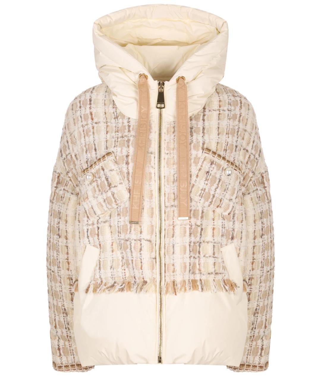 KHRISJOY Бежевый полиэстеровый пуховик, фото 1