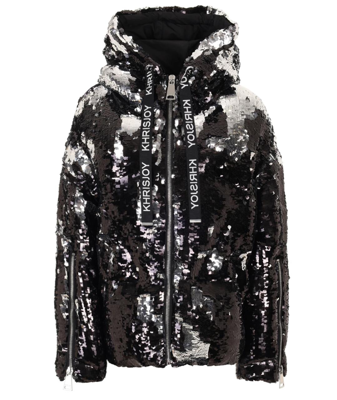 KHRISJOY Черный полиэстеровый пуховик, фото 1