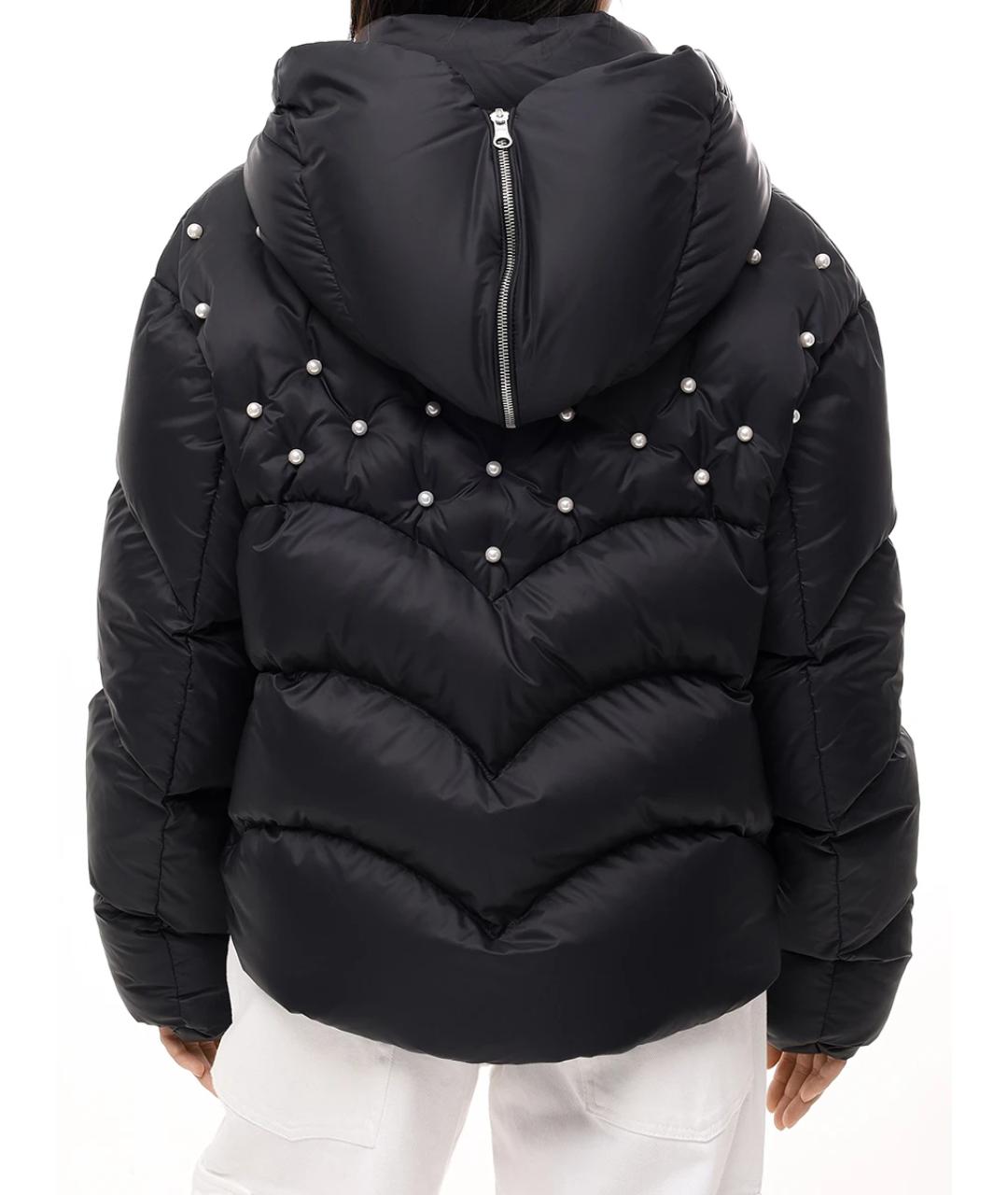 KHRISJOY Черный полиэстеровый пуховик, фото 3