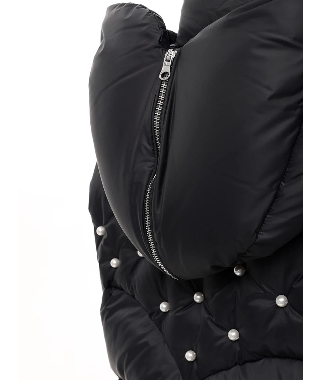 KHRISJOY Черный полиэстеровый пуховик, фото 5