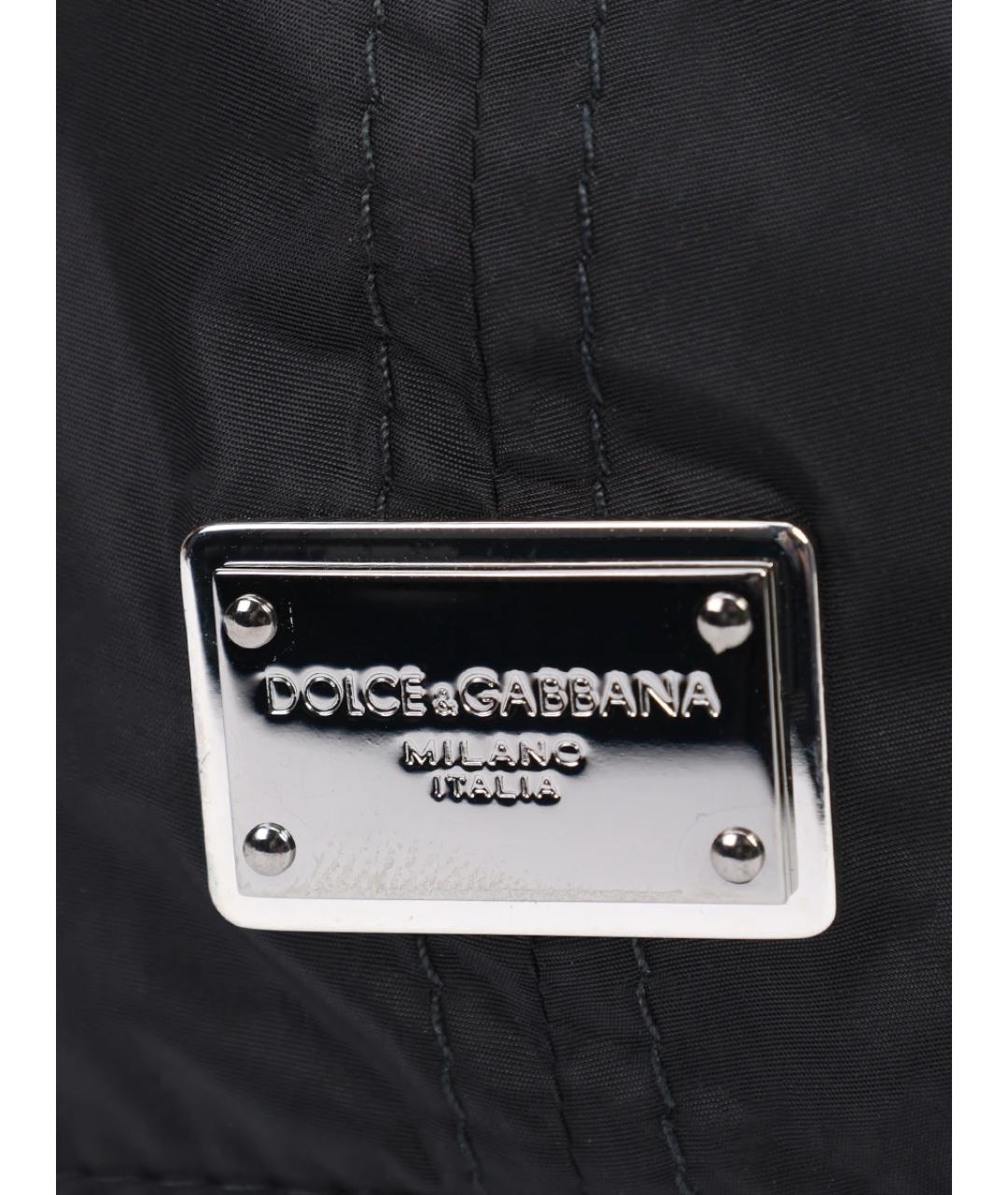 DOLCE&GABBANA Черная кепка/бейсболка, фото 3