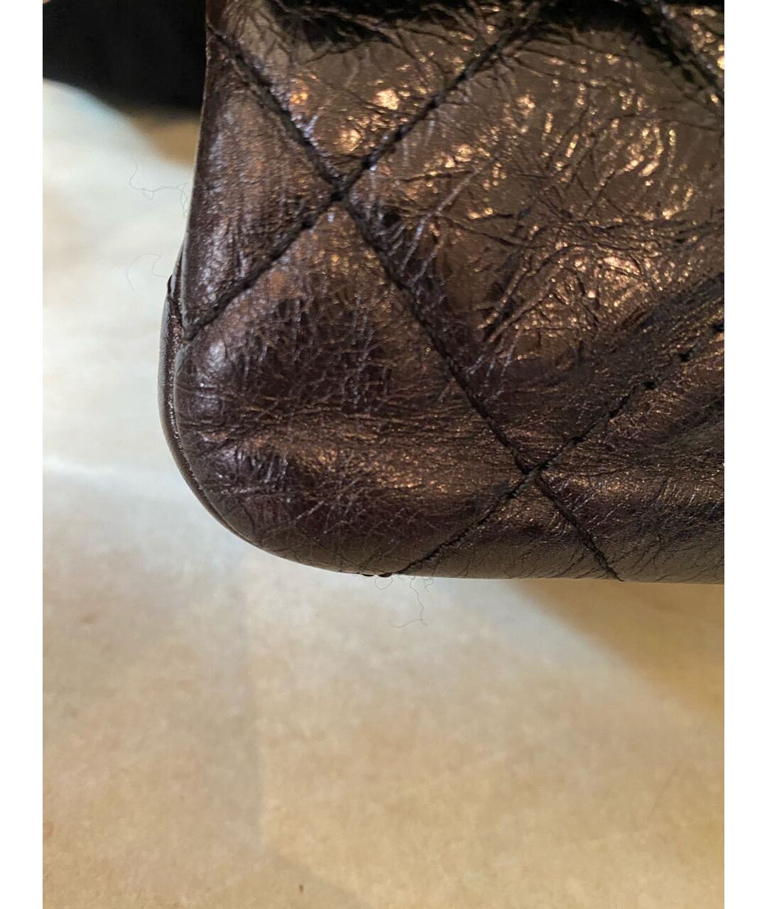 CHANEL PRE-OWNED Кожаная сумка тоут, фото 7