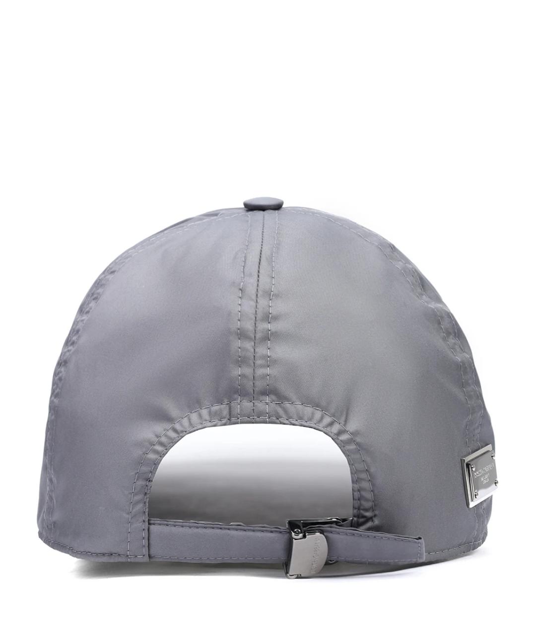 DOLCE&GABBANA Серая кепка/бейсболка, фото 2