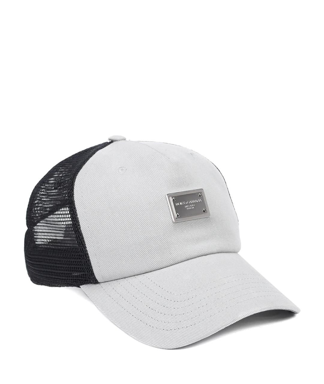 DOLCE&GABBANA Серая кепка/бейсболка, фото 1