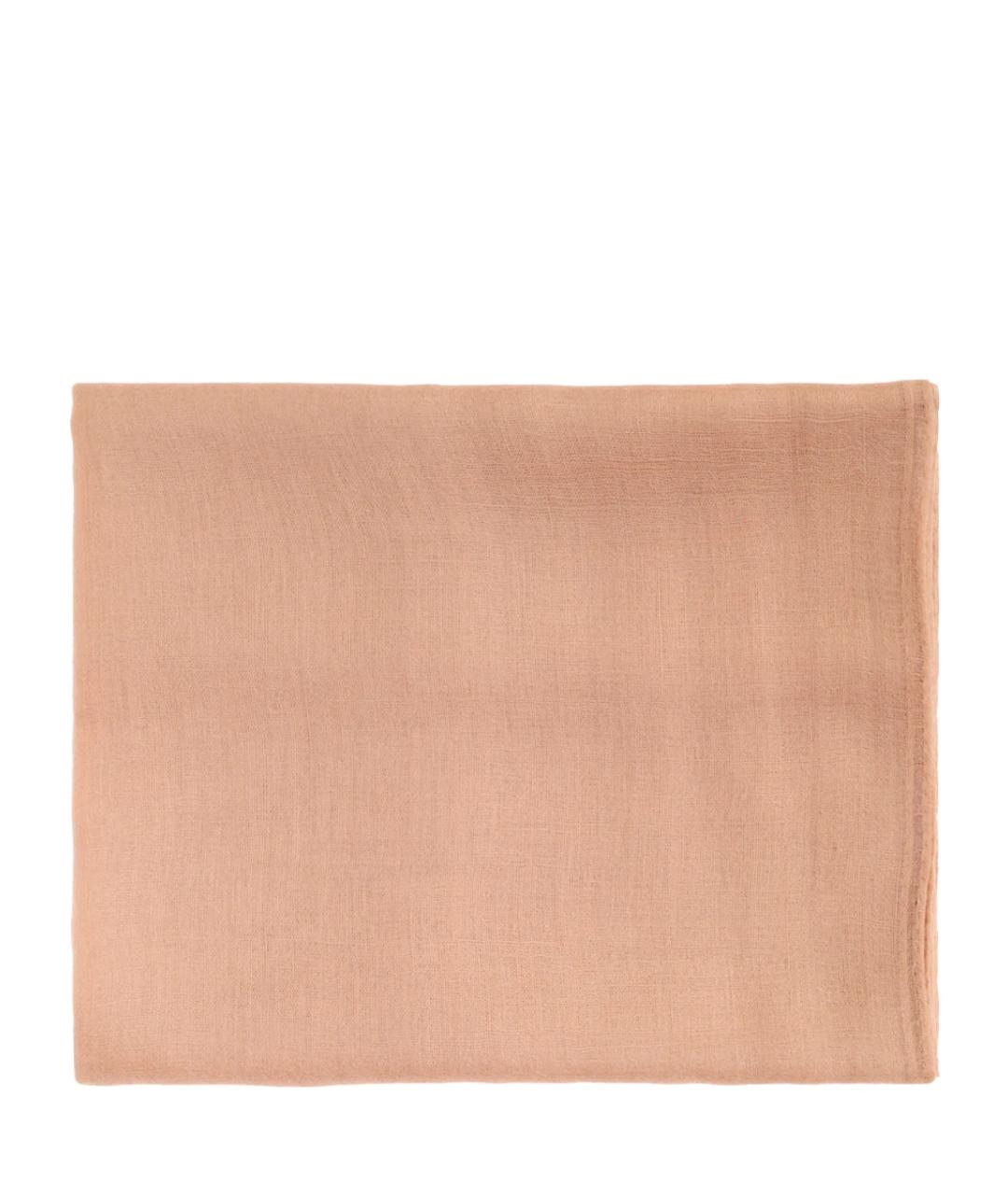 AGNONA Бежевый кашемировый шарф, фото 1