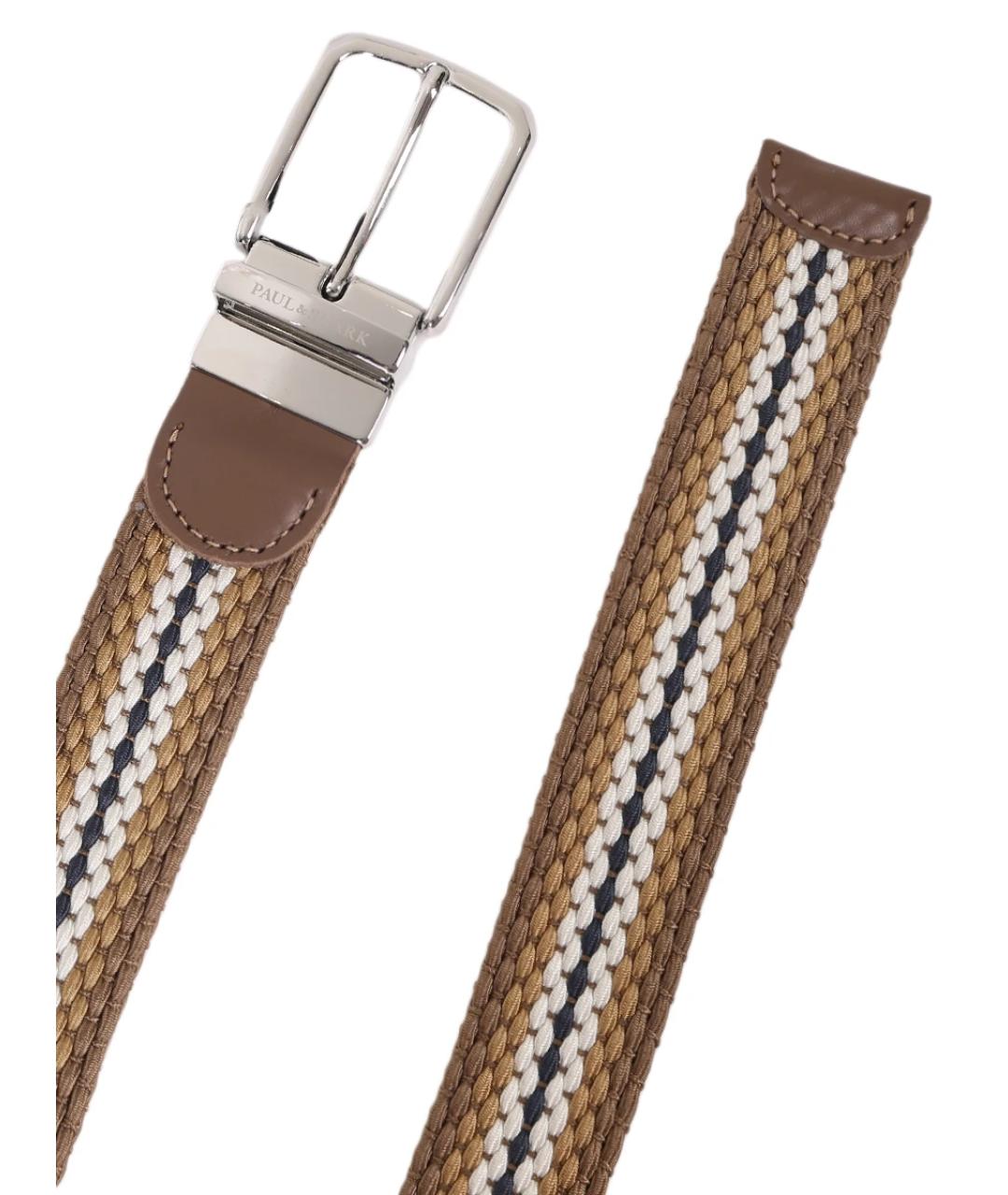 PAUL & SHARK Бежевый ремень, фото 3