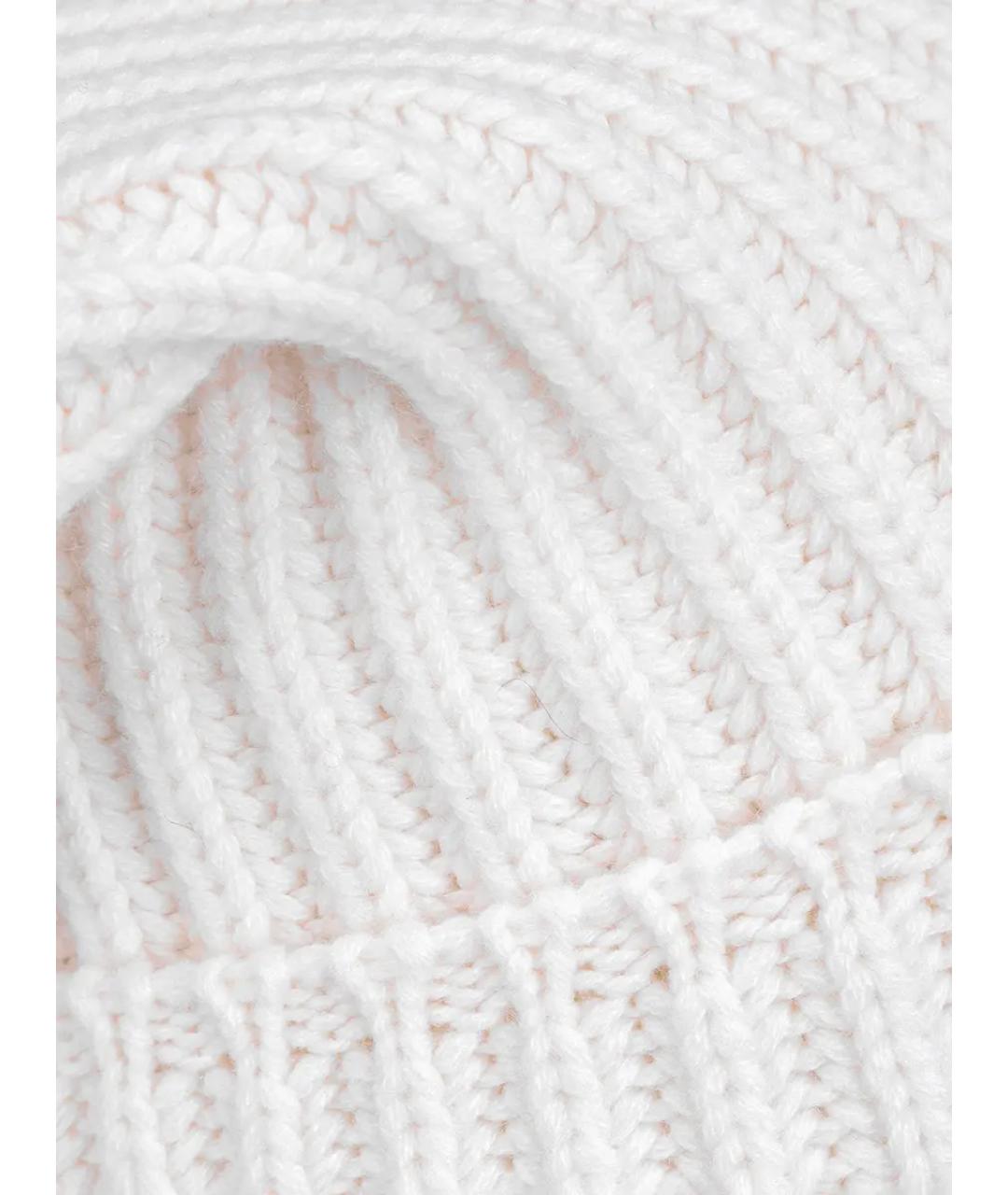 SVEVO Белая кашемировая шапка, фото 3