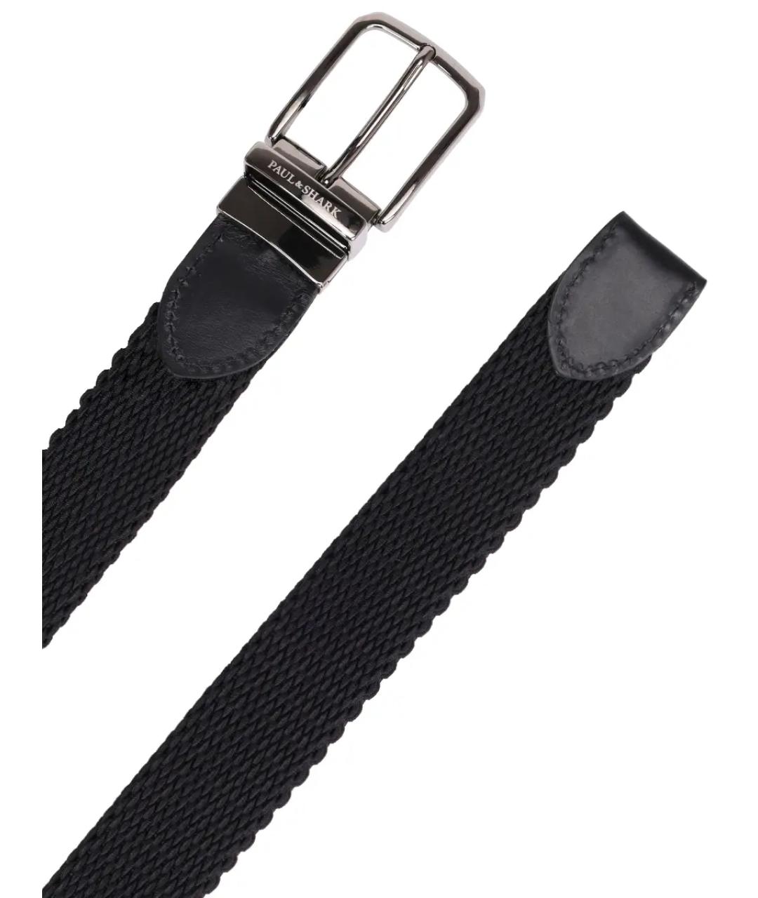 PAUL & SHARK Черный ремень, фото 4