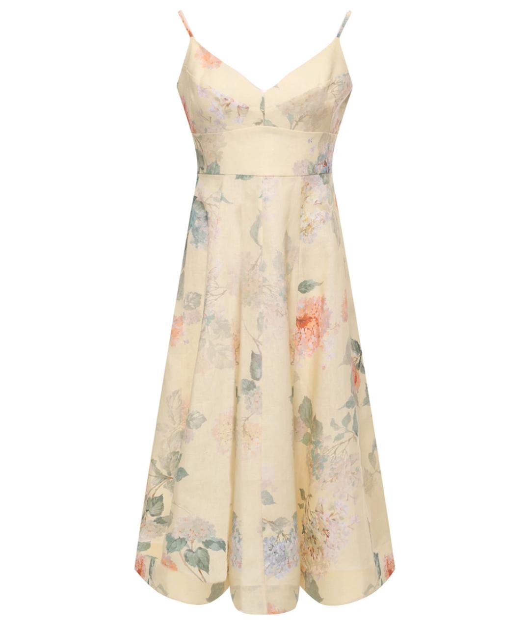 ZIMMERMANN Мульти льняной сарафан, фото 1