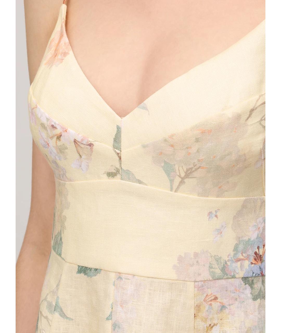 ZIMMERMANN Мульти льняной сарафан, фото 5