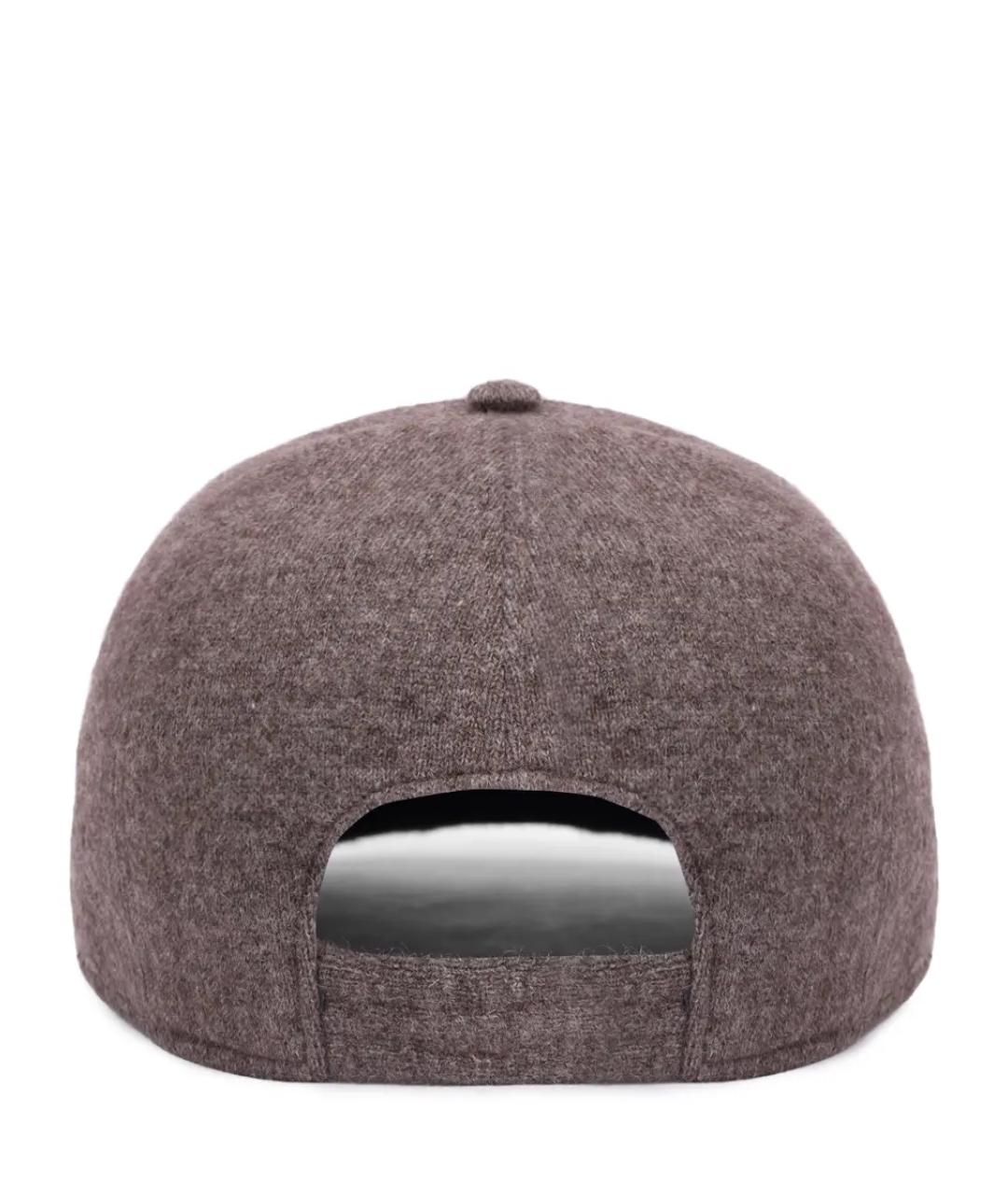 SVEVO Бежевая кашемировая кепка/бейсболка, фото 2