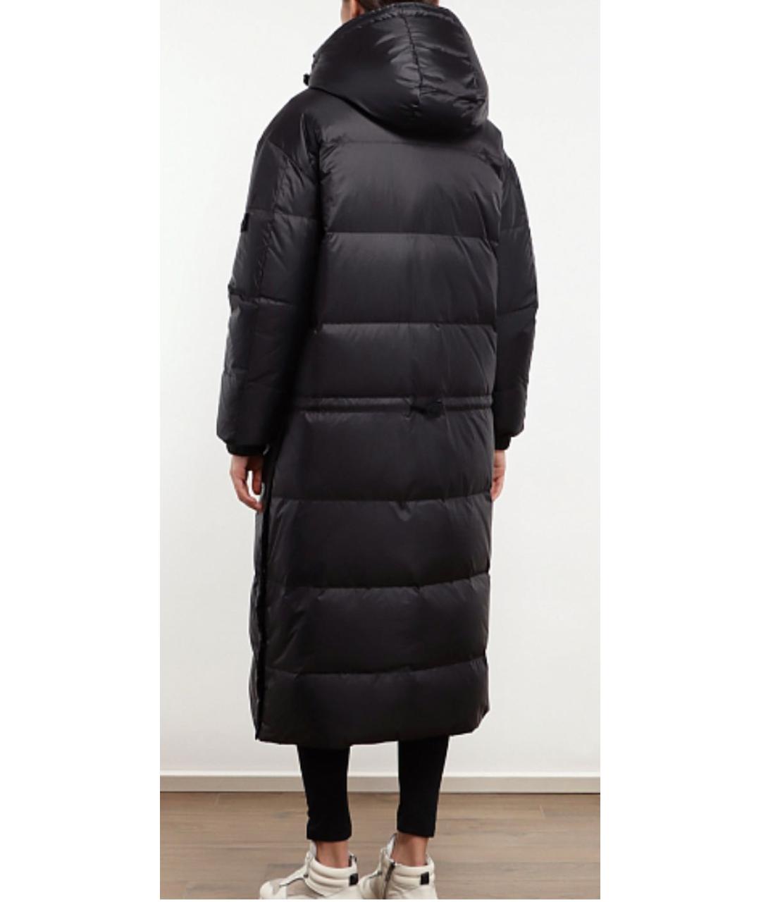 YVES SALOMON Черный полиэстеровый пуховик, фото 2