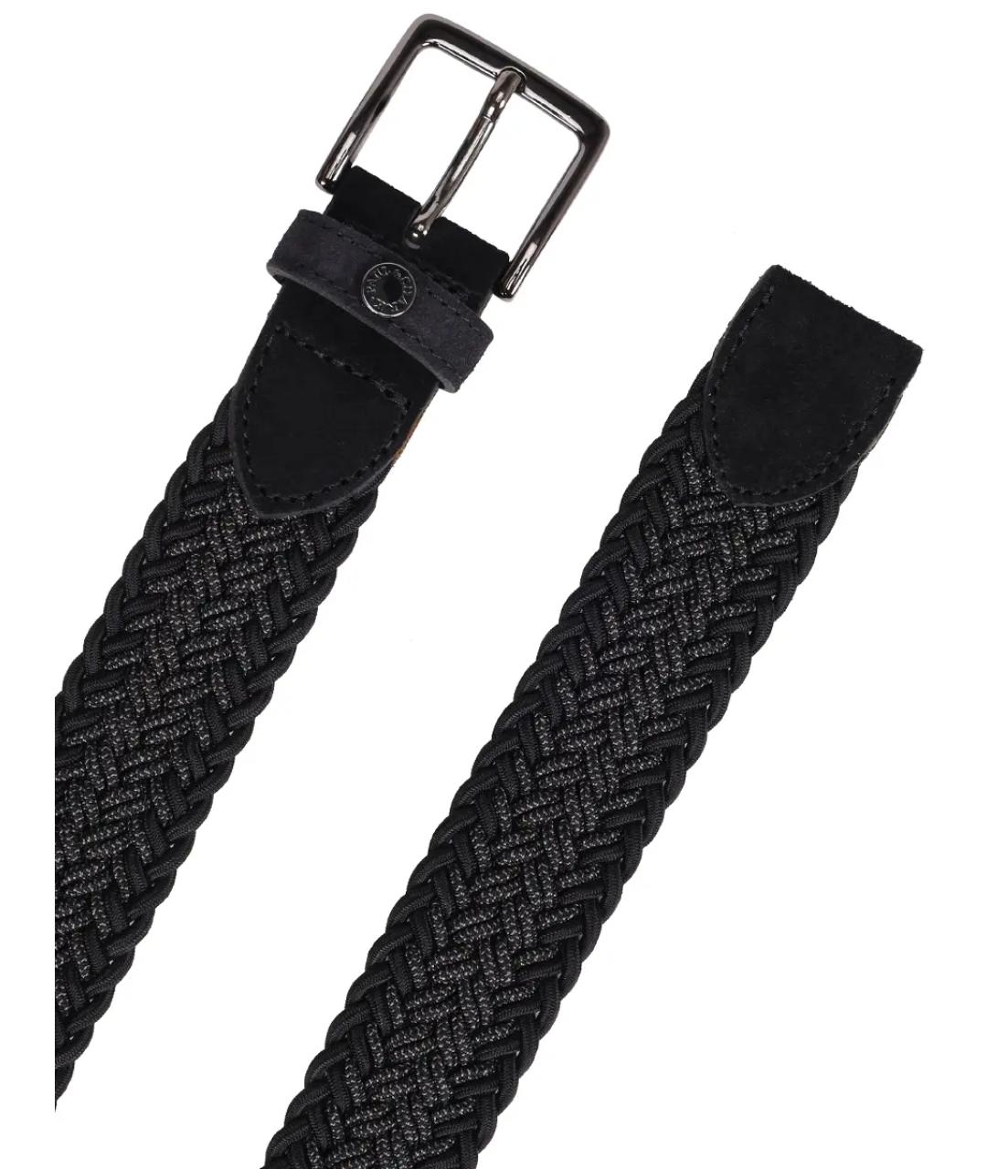 PAUL & SHARK Черный ремень, фото 3