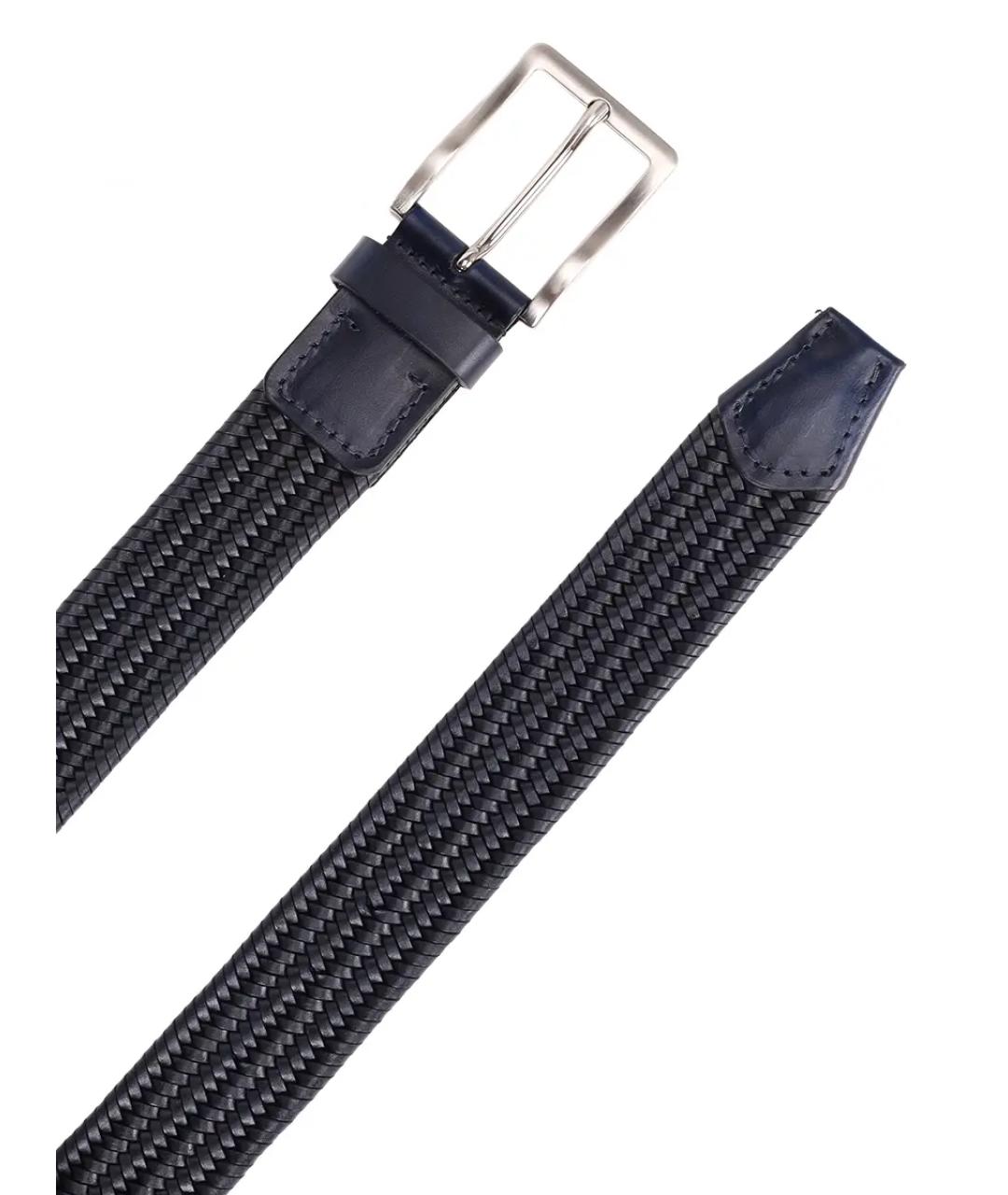 BARRETT Синий кожаный ремень, фото 3