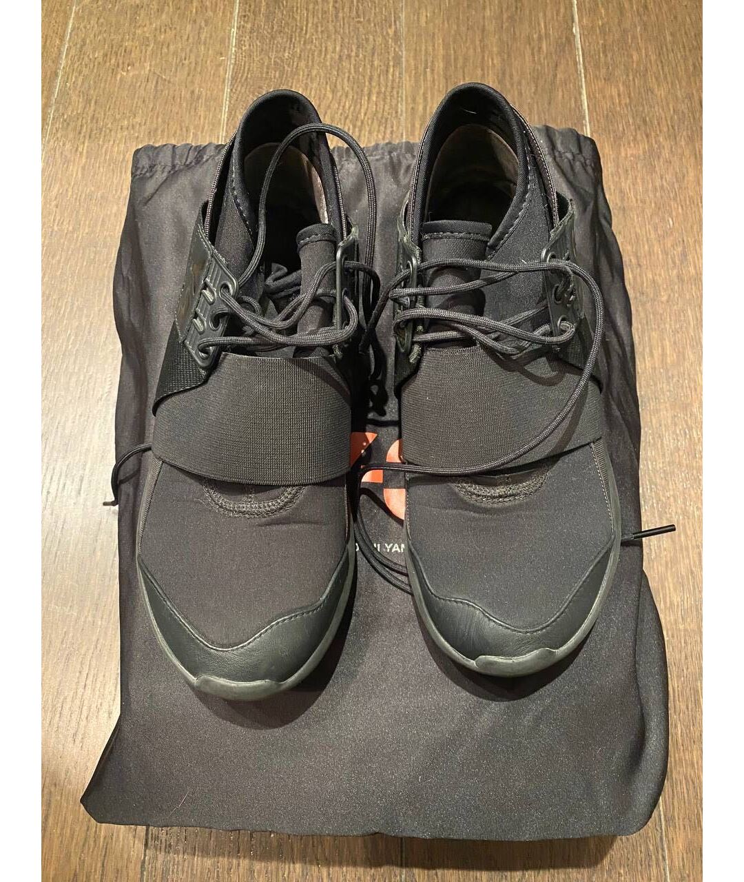 Y3 SPORT Черные неопреновые кроссовки, фото 2