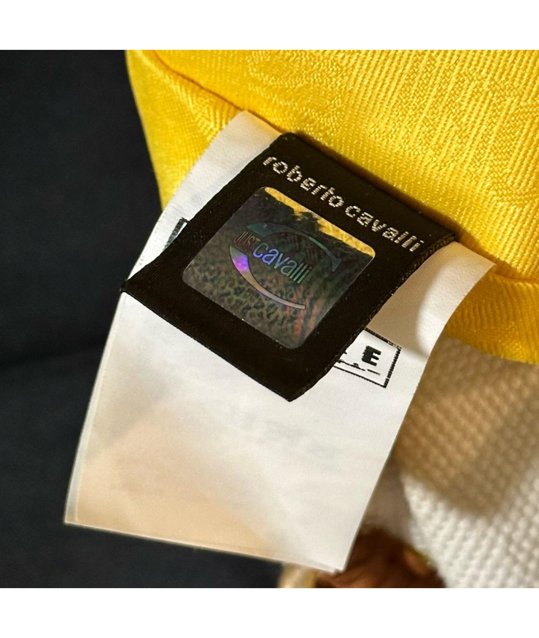 ROBERTO CAVALLI Коричневая сумка с короткими ручками, фото 6