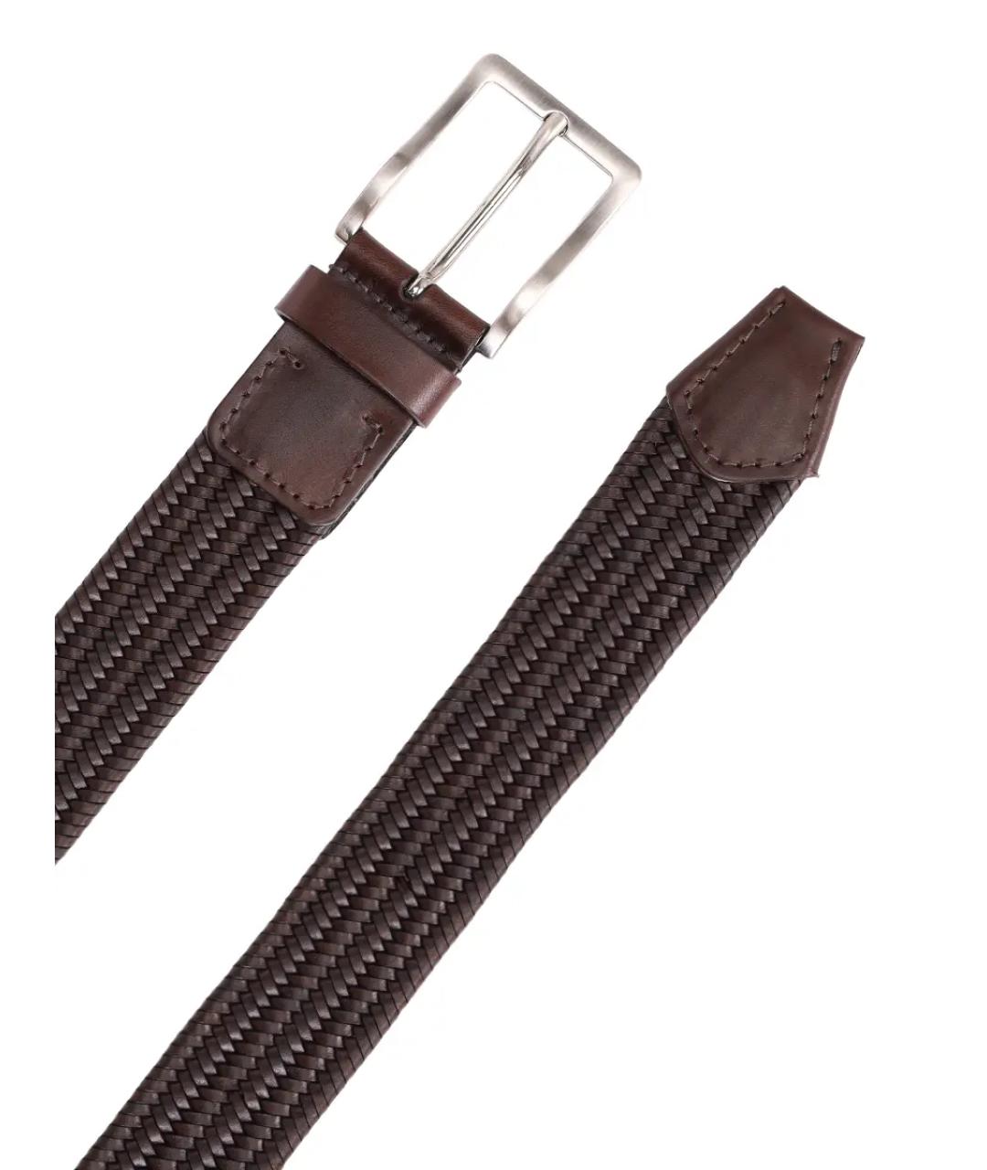 BARRETT Коричневый кожаный ремень, фото 3