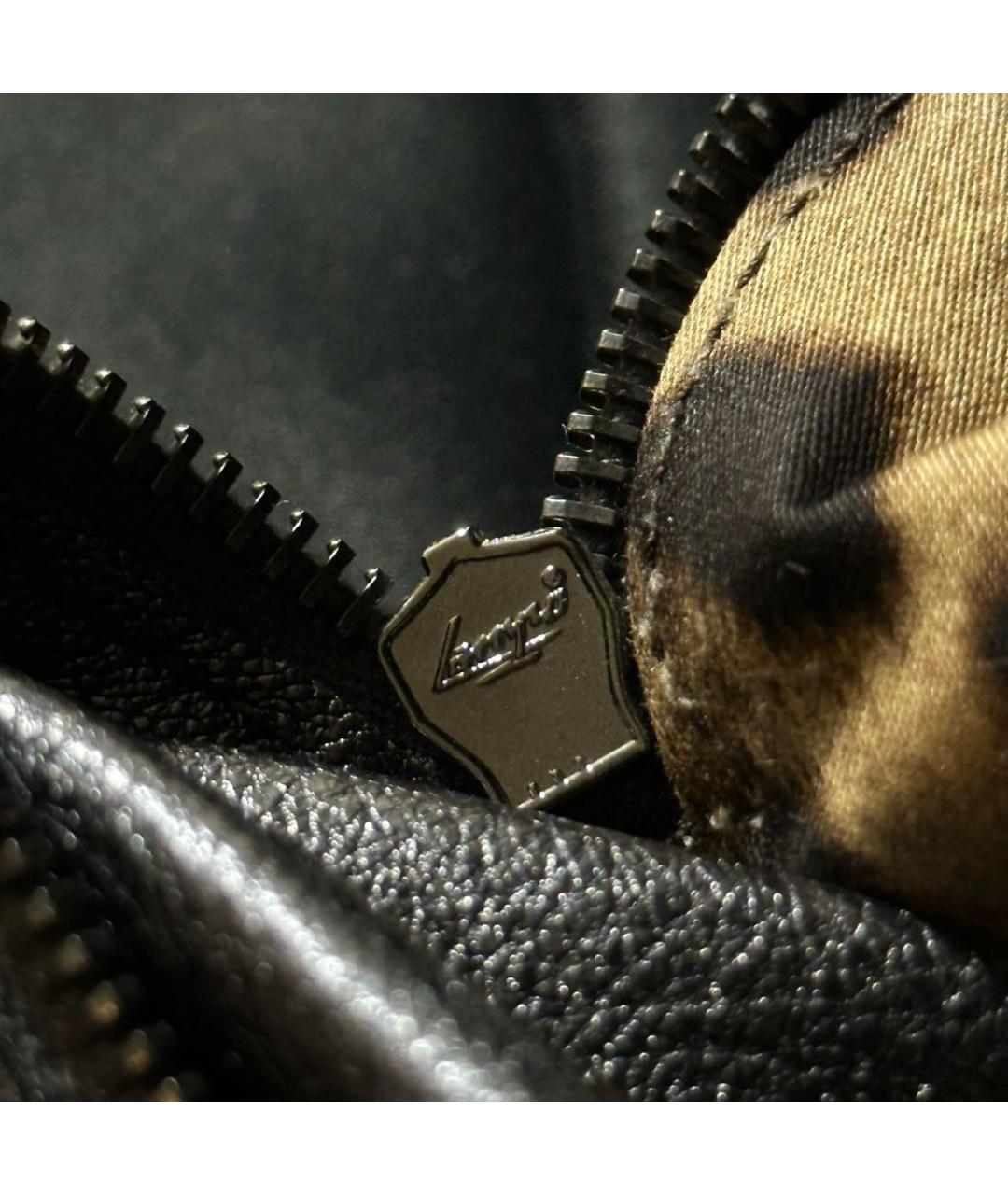 DOLCE&GABBANA Серебряная кожаная сумка с короткими ручками, фото 6