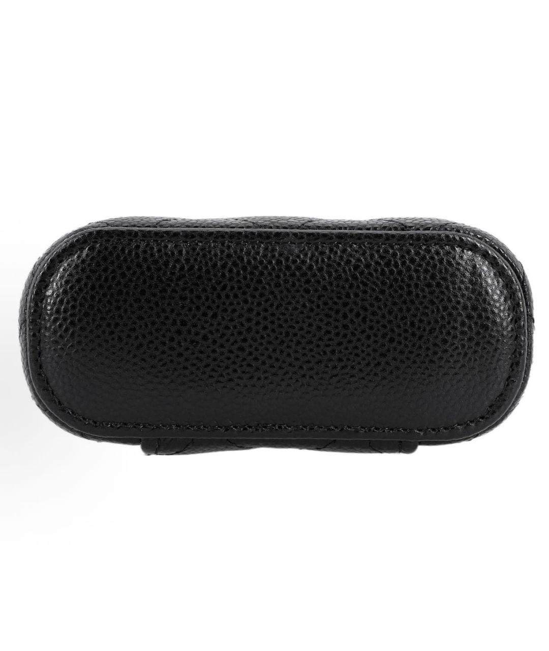 CHANEL Черная кожаная сумка через плечо, фото 3