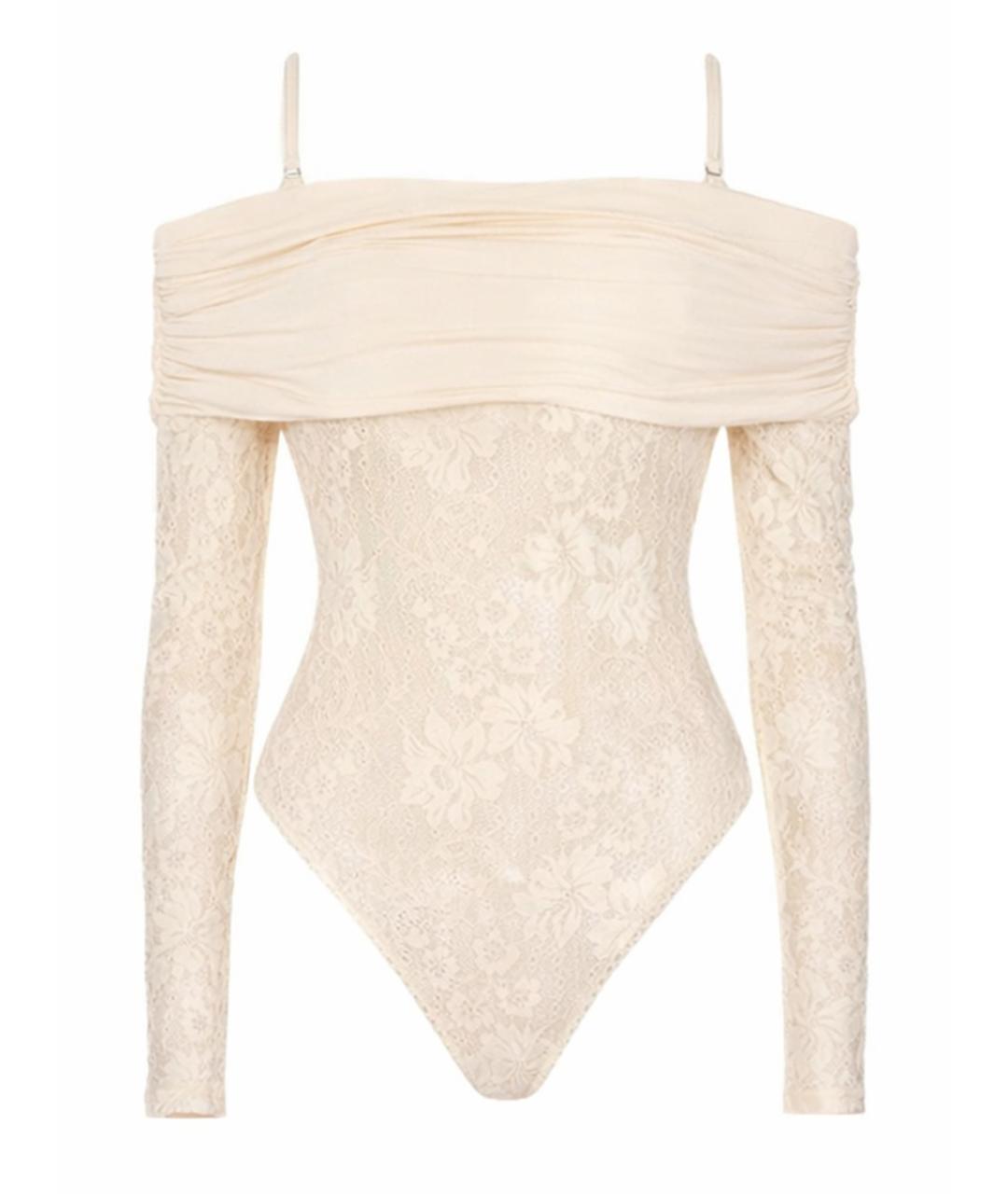 ZIMMERMANN Белое полиамидовое боди, фото 1