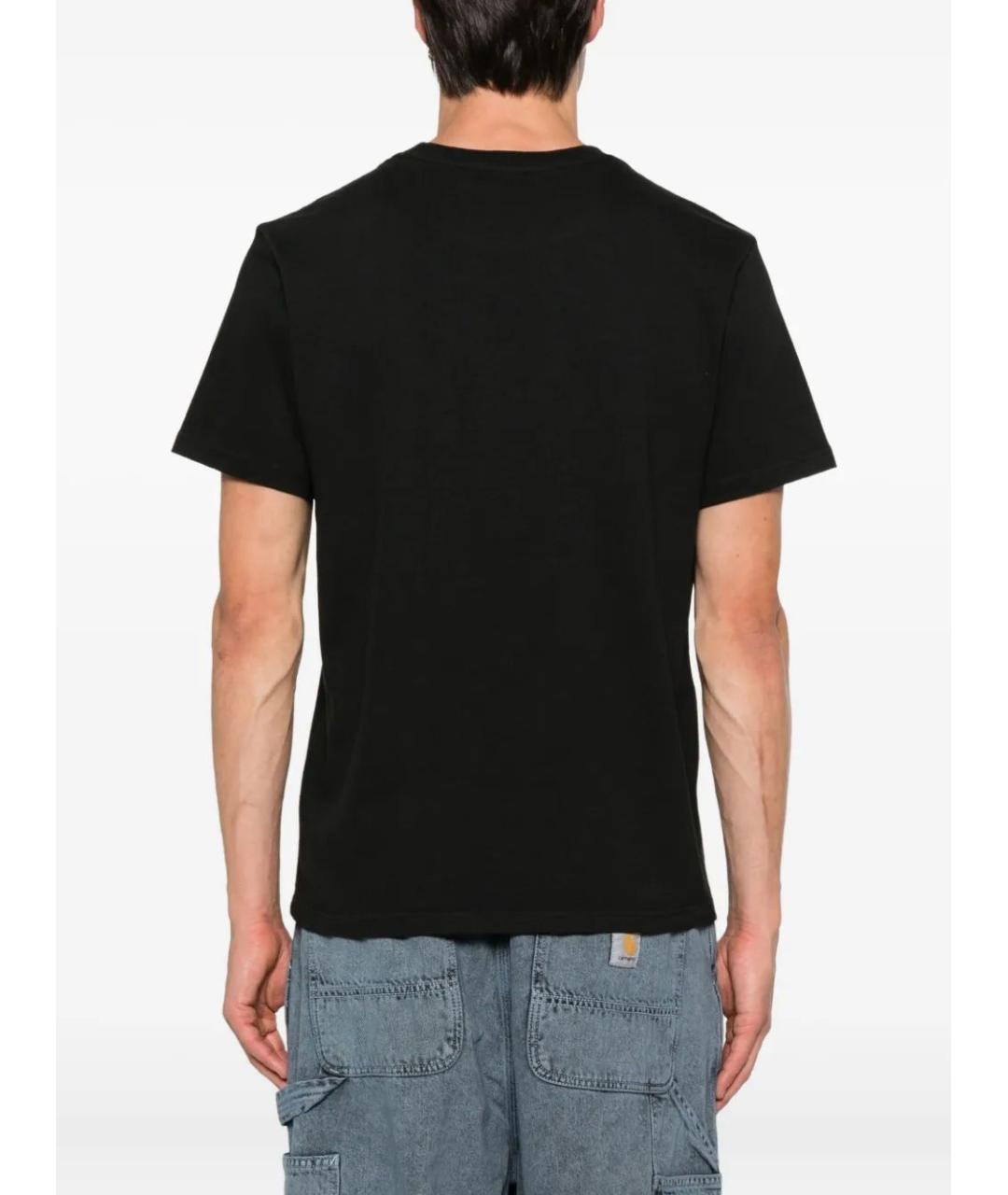 KENZO Черная хлопковая футболка, фото 2