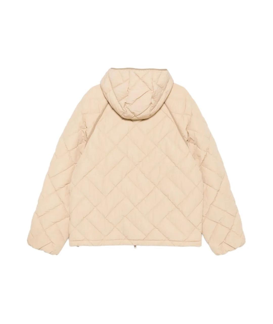 KENZO Бежевая полиамидовая куртка, фото 2