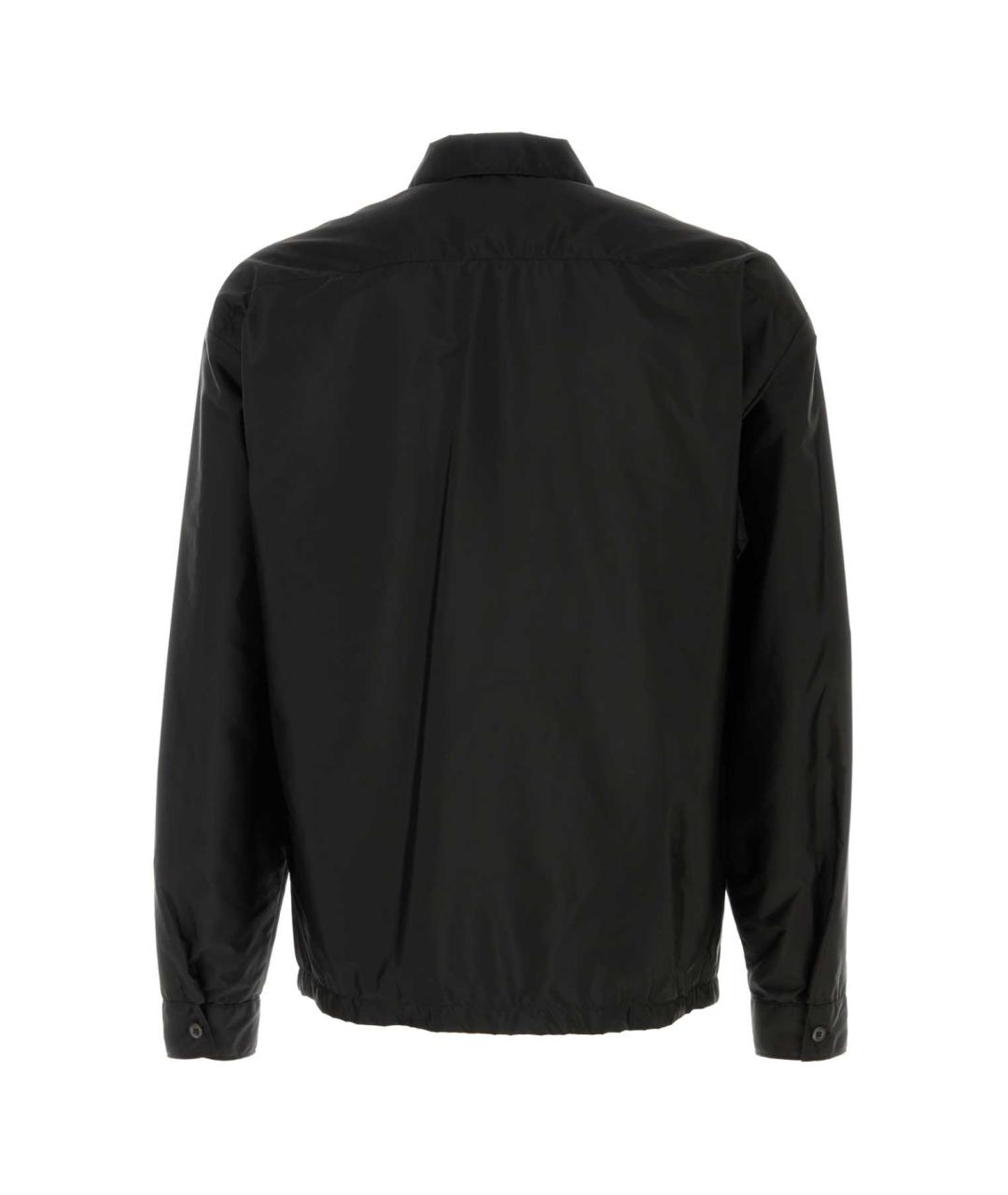 PRADA Черная полиамидовая куртка, фото 2