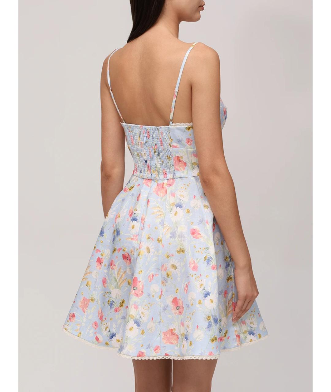 ZIMMERMANN Мульти льняной сарафан, фото 3