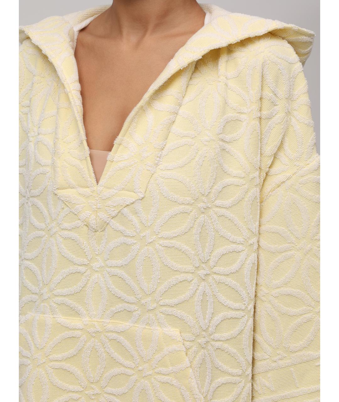 ZIMMERMANN Желтое хлопковое повседневное платье, фото 5