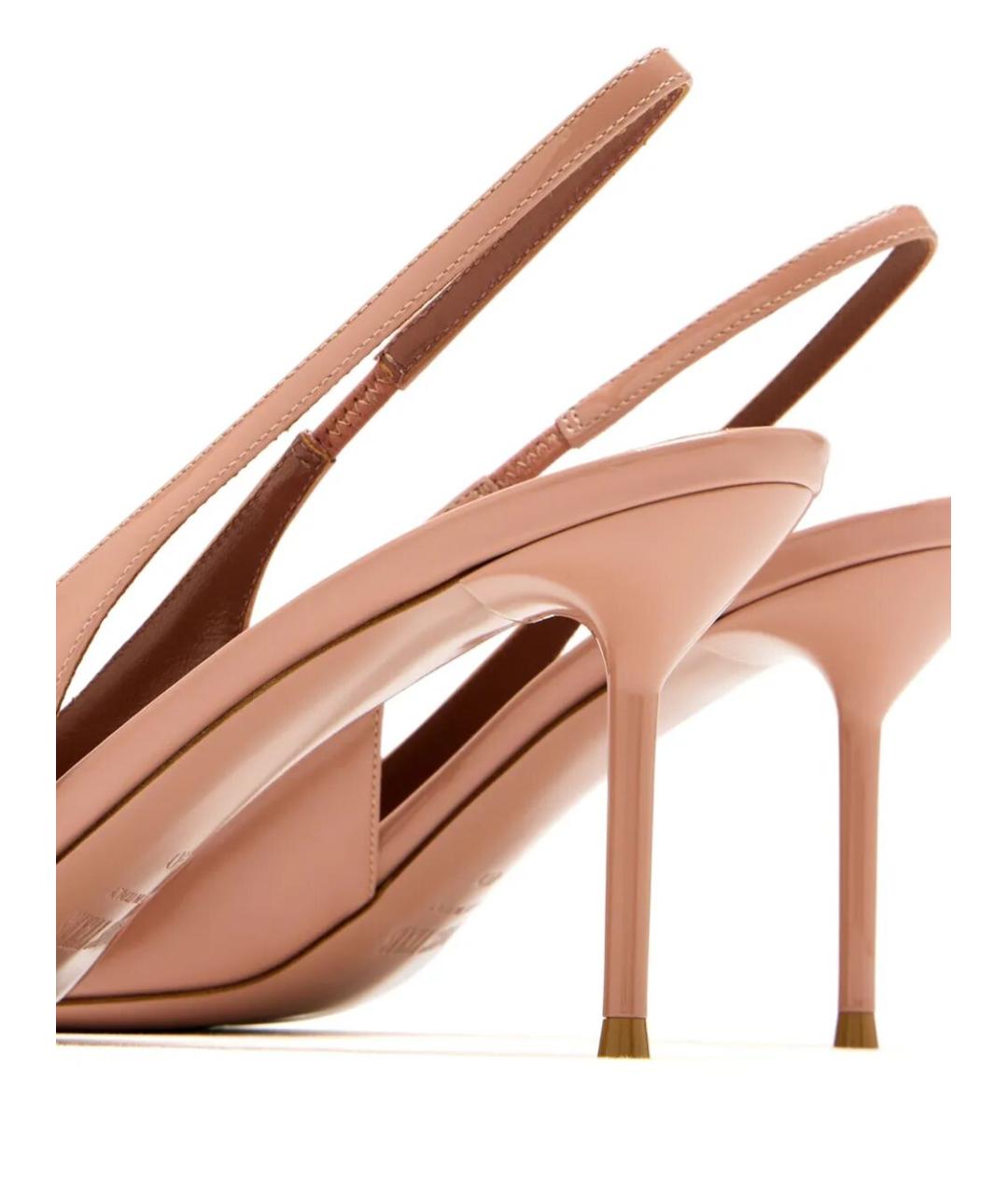 PARIS TEXAS Розовые кожаные туфли, фото 4